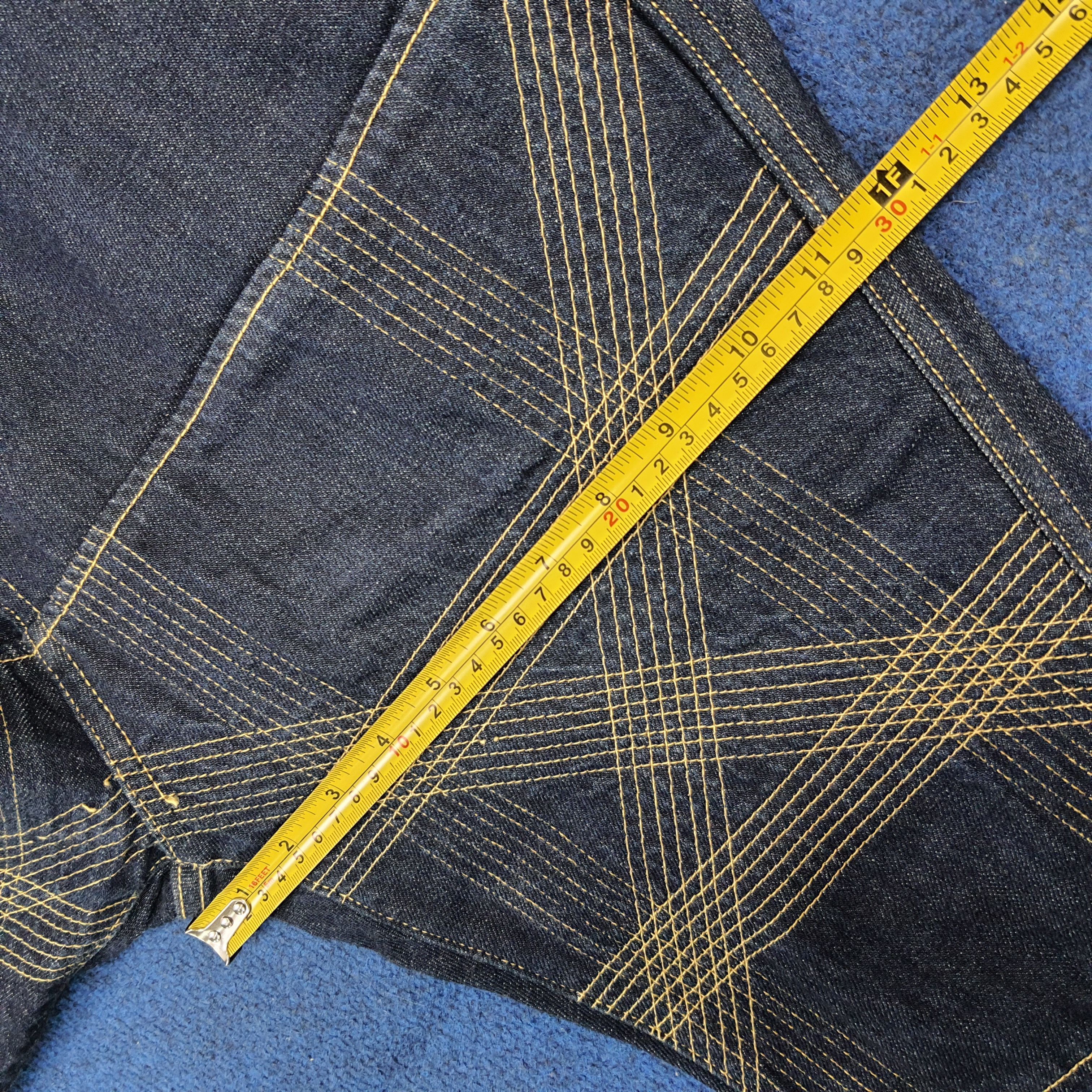 Kapital Vintage KAPITAL Japan Denim Monkey Stitching Pants C297N20 Size US 32 / EU 48 - 15 Thumbnail