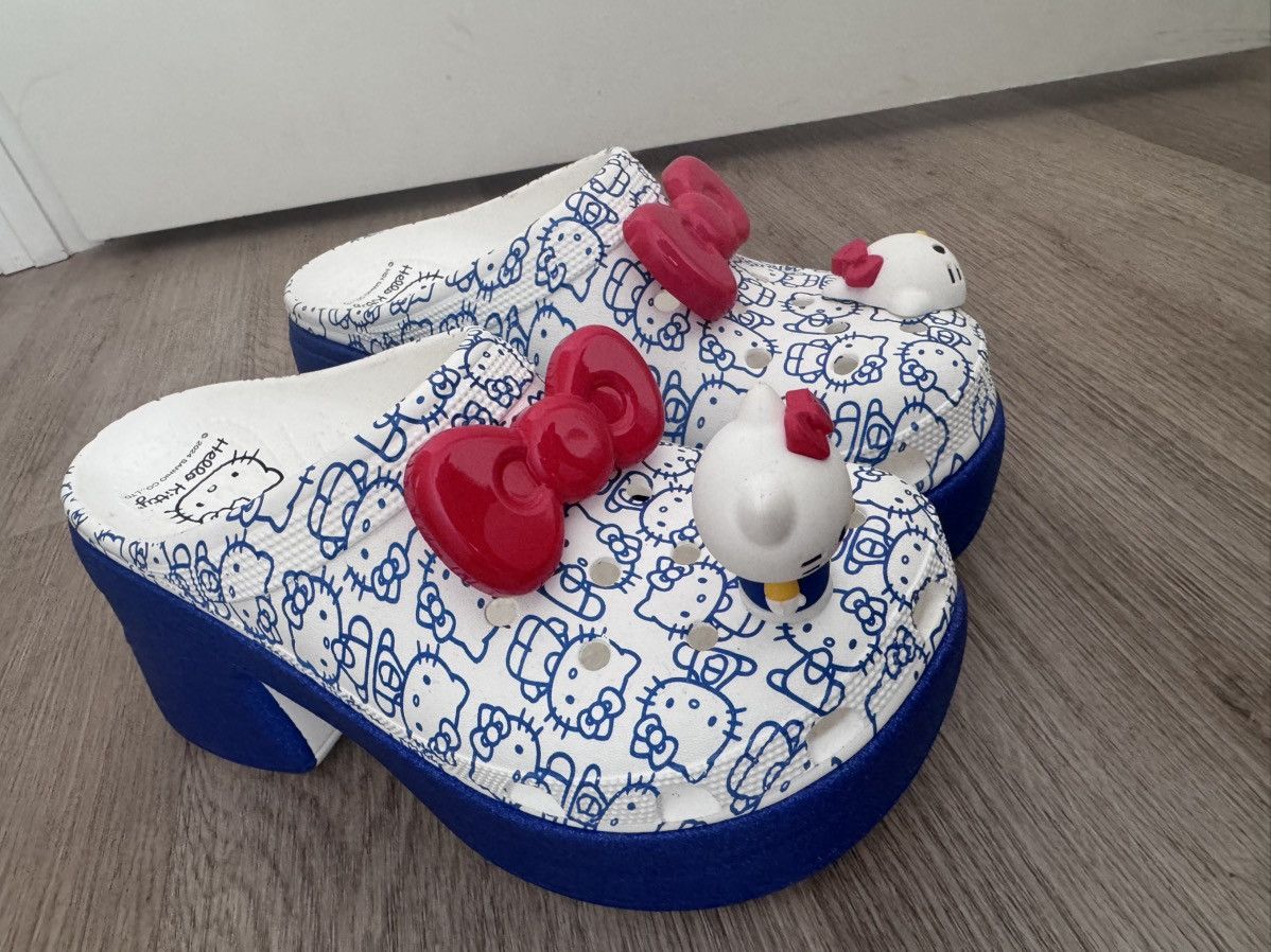 Crocs Crocs clogs platform sanrio hello kitty Size US 9 / IT 39 - 1 Thumbnail