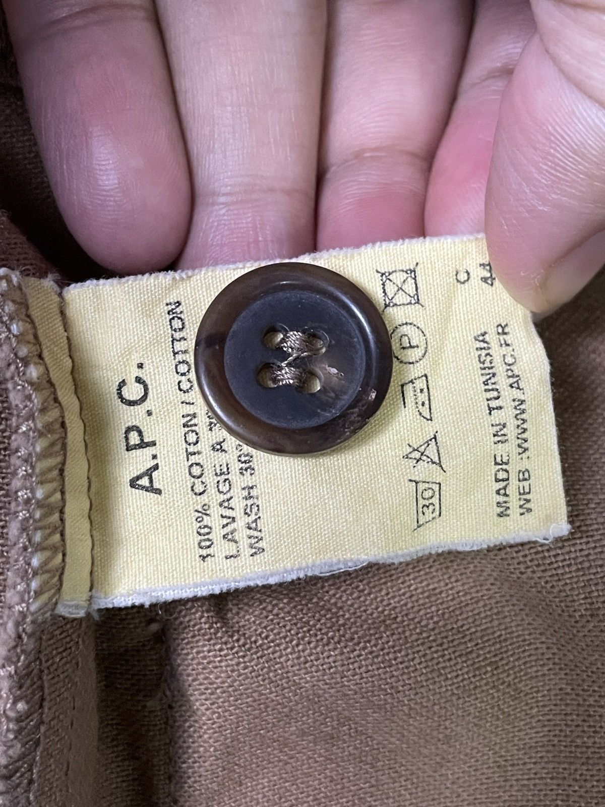A.P.C. × Japanese Brand × Vintage A.P.C Maxi Dress Button Ups (32) Size S / US 4 / IT 40 - 5 Thumbnail