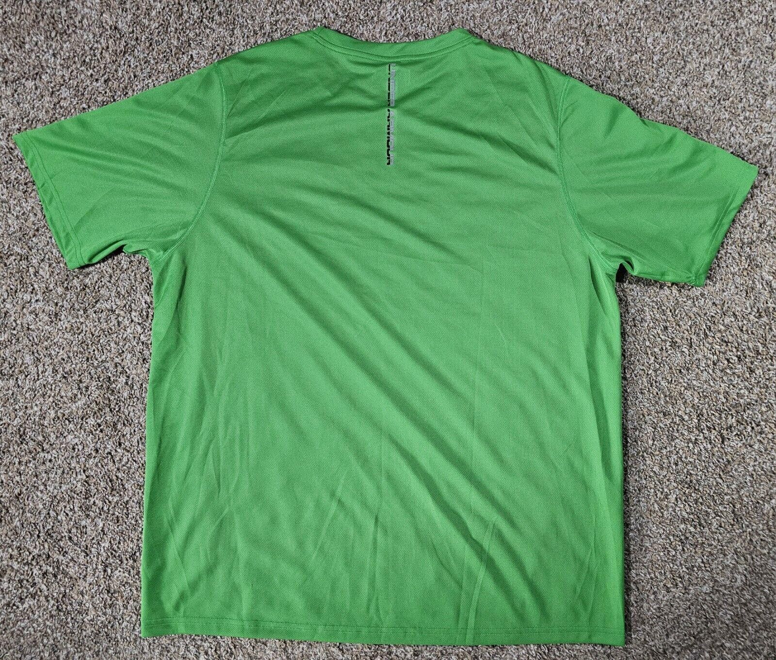 Under Armour Under Armour Run heat gear 2XL Short sleeve Green shirt Size US XXL / EU 58 / 5 - 8 Thumbnail