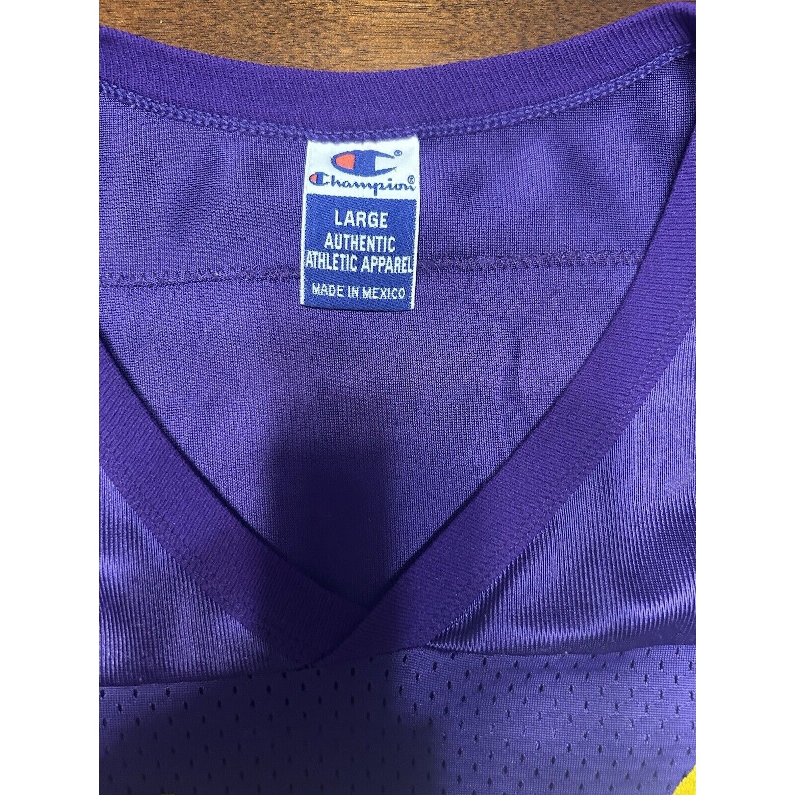 Champion VTG Y2K Randy Moss #84 Minnesota Vikings Champion NFL Jersey Size US L / EU 52-54 / 3 - 7 Thumbnail