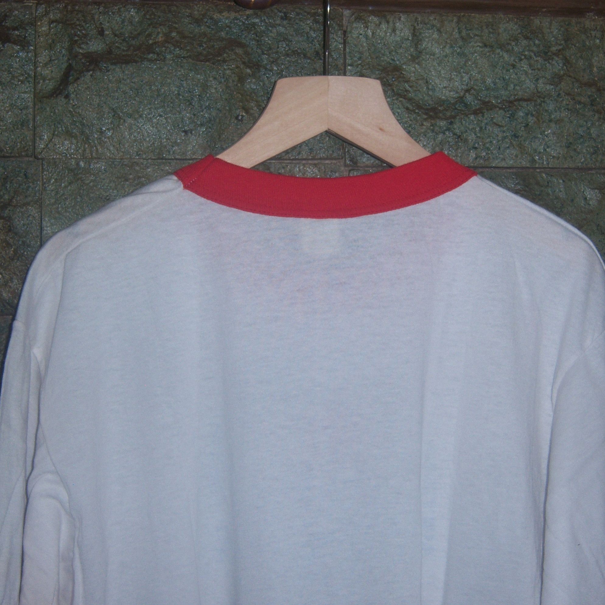 DC Comics × Vintage 1987 Dc Comics Superman Metropolis Illinois Ringer Tee Size US L / EU 52-54 / 3 - 11 Thumbnail