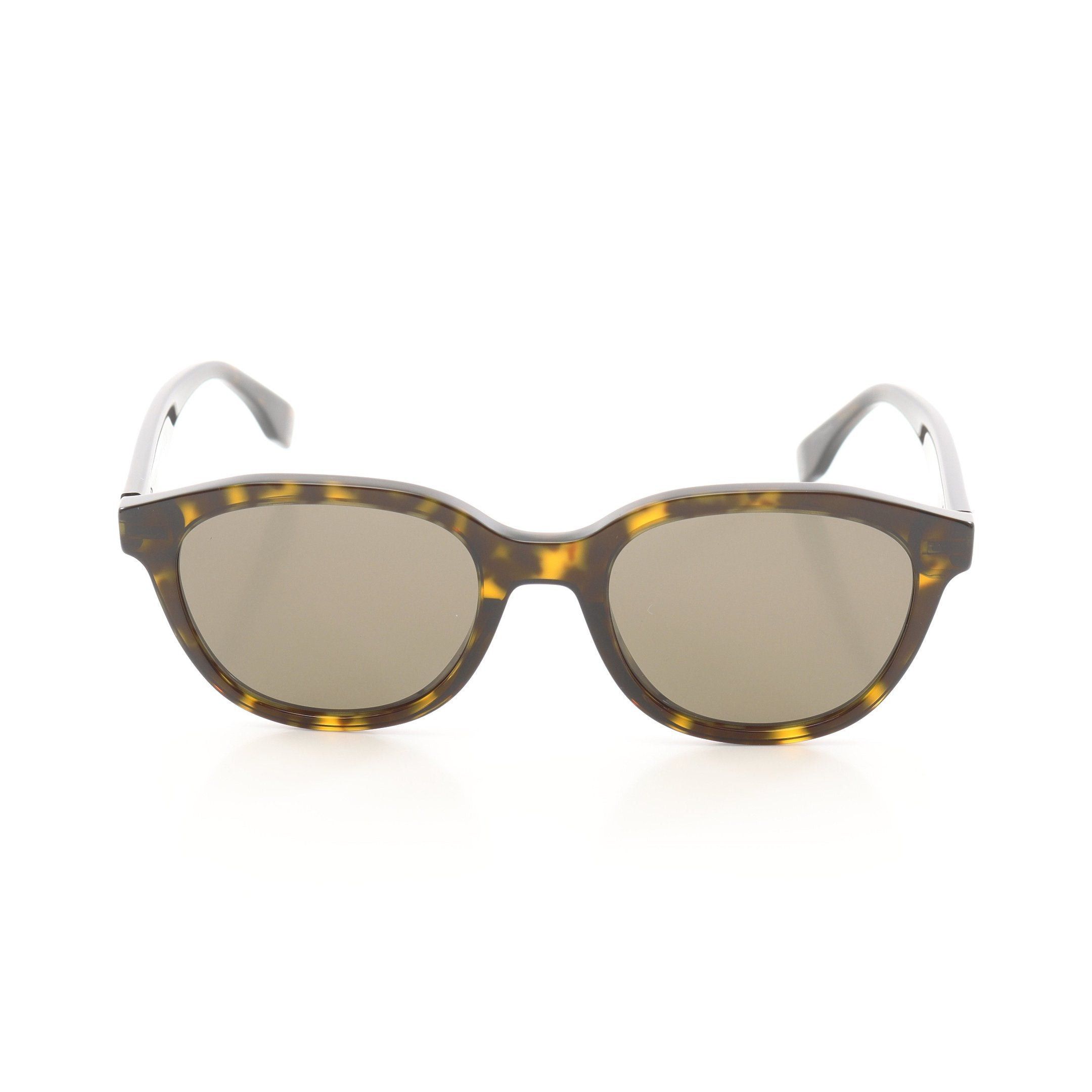 Fendi Fendi Zucca Sunglasses Tortoiseshell Pattern Dark Brown Size ONE SIZE - 1 Thumbnail