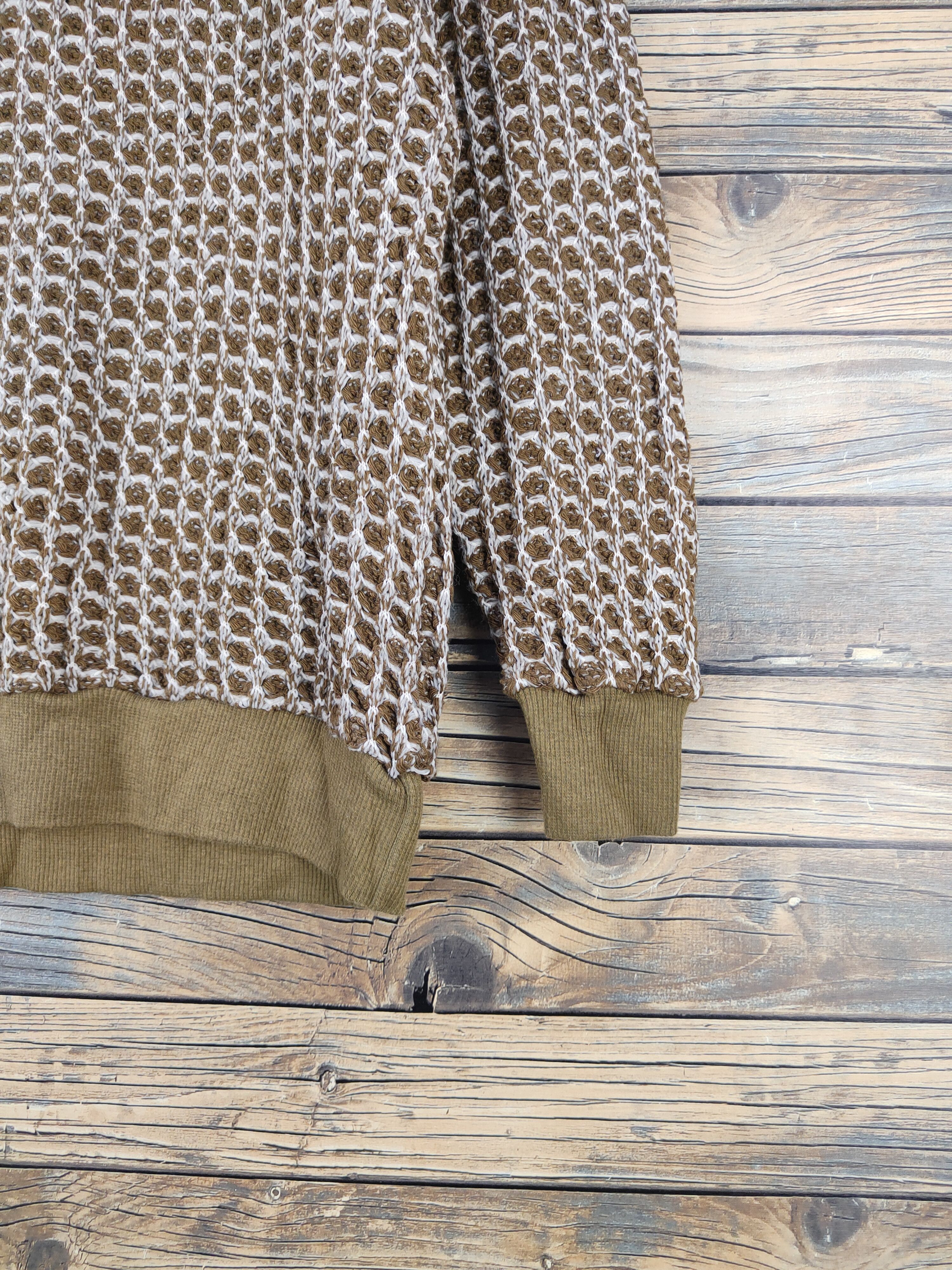 Vintage Roux di Peree Olive Knitwear Sweatshirts #W2040 Size US M / EU 48-50 / 2 - 7 Thumbnail