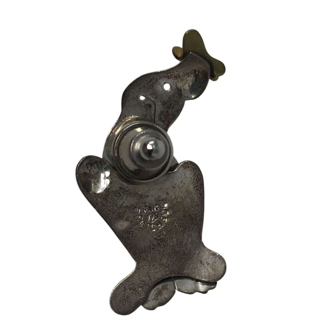 Other Far Fetched Sterling Silver Dog with Butterfly on its Nose P Size ONE SIZE - 2 Thumbnail
