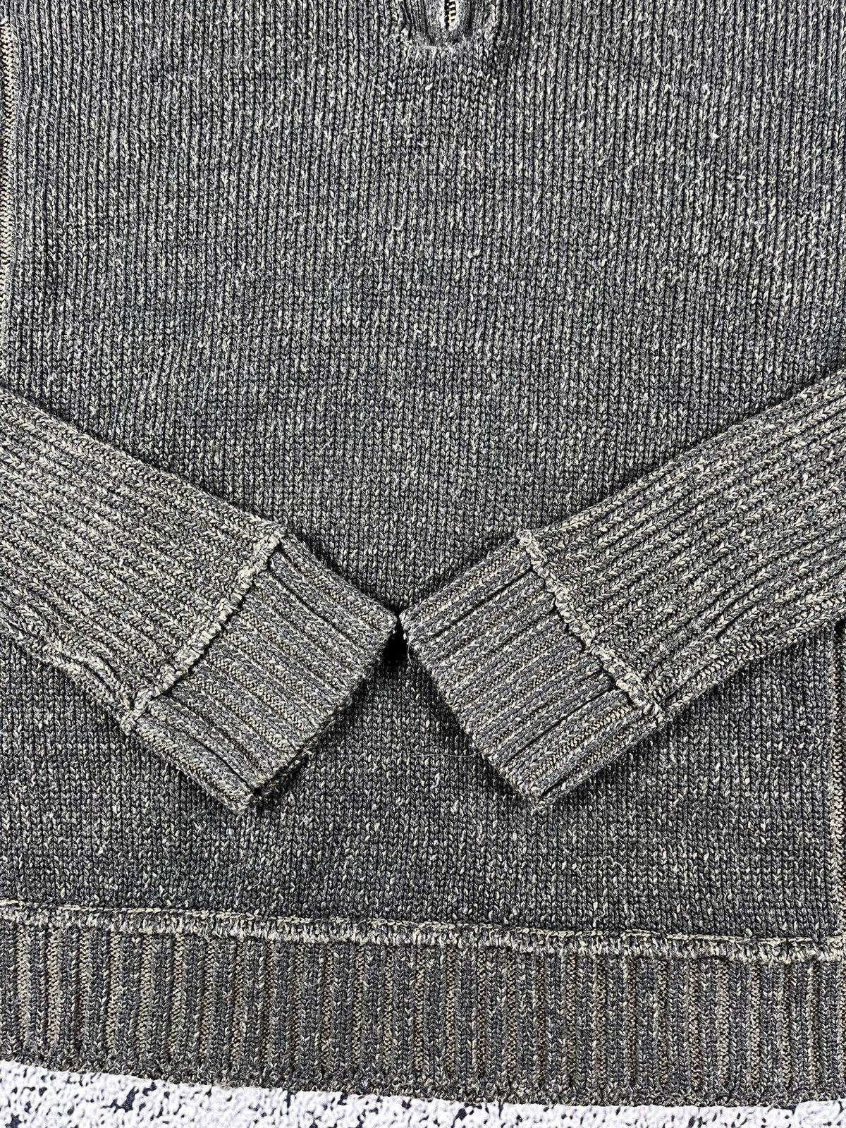Vintage Vintage Y2K ribbed 1/4 sweater 00s oldmoney streetwear Size US S / EU 44-46 / 1 - 7 Thumbnail