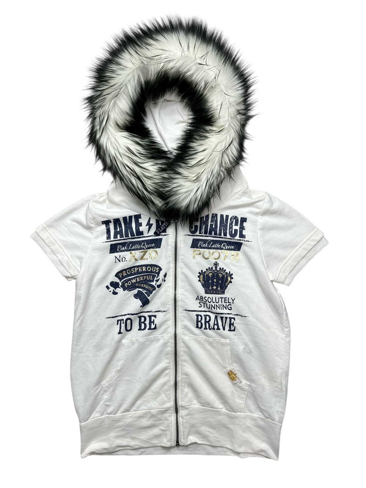 Beauty Beast PINKLATTE Take A Chance FUR ZIP HOODIE IFSIX LGB STYLE Size S / US 4 / IT 40 - 1 Thumbnail