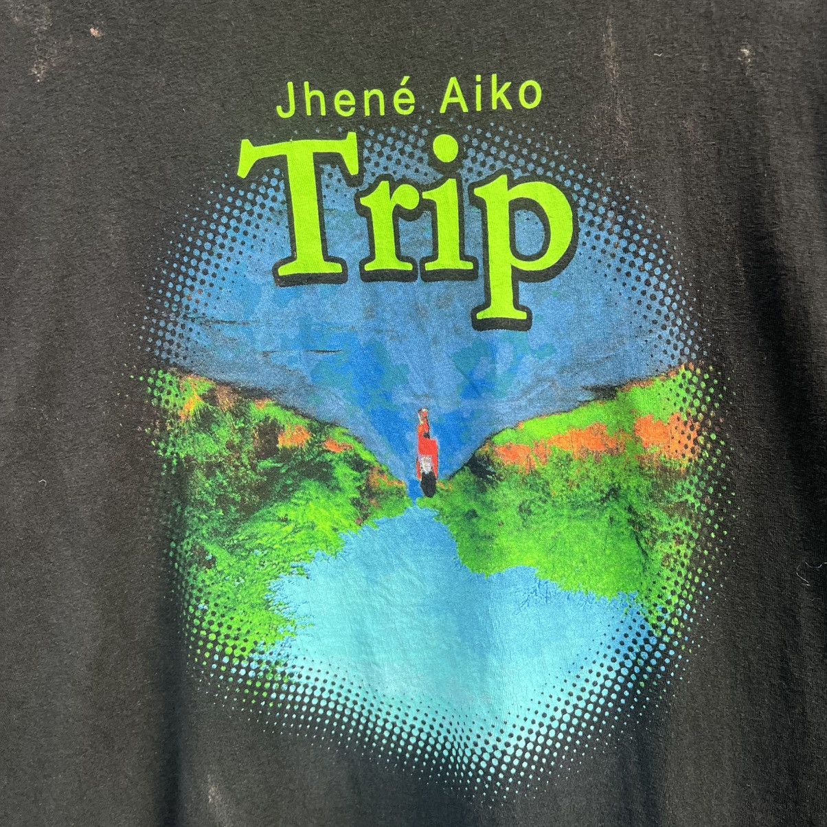 Rap Tees Thrashed Faded Vintage Jhene Aiko American Rapper Tee Size US L / EU 52-54 / 3 - 5 Thumbnail