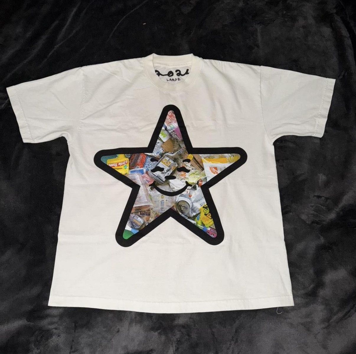 Asspizza garbage camo star shirt