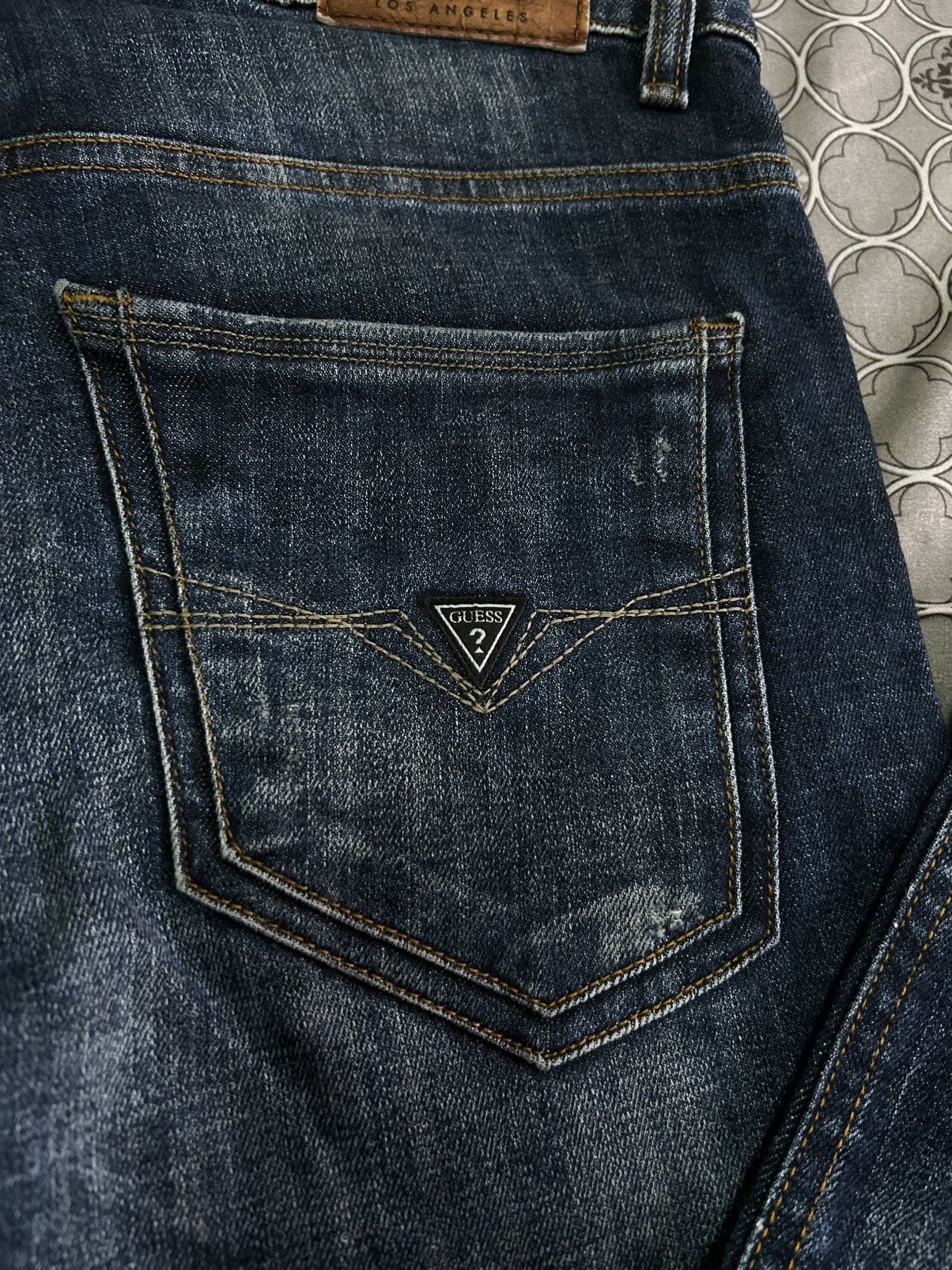 Guess Authentic Guess Los Angeles Miami Super Skinny Jeans Size US 33 - 17 Thumbnail