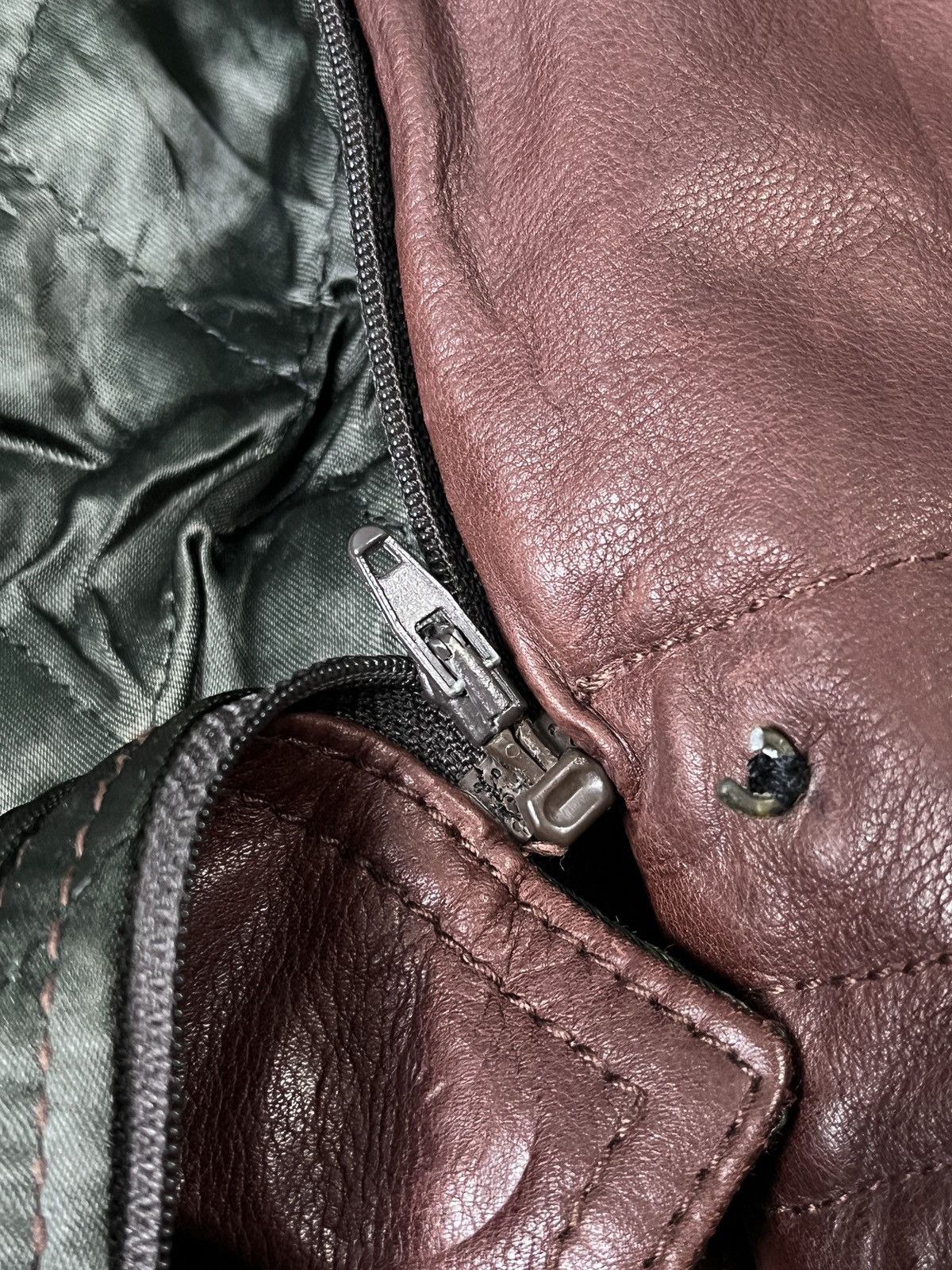 Genuine Leather × Vera Pelle × Vintage Stran Idea Vintage Vera Pelle Made in Italy Size US M / EU 48-50 / 2 - 23 Thumbnail