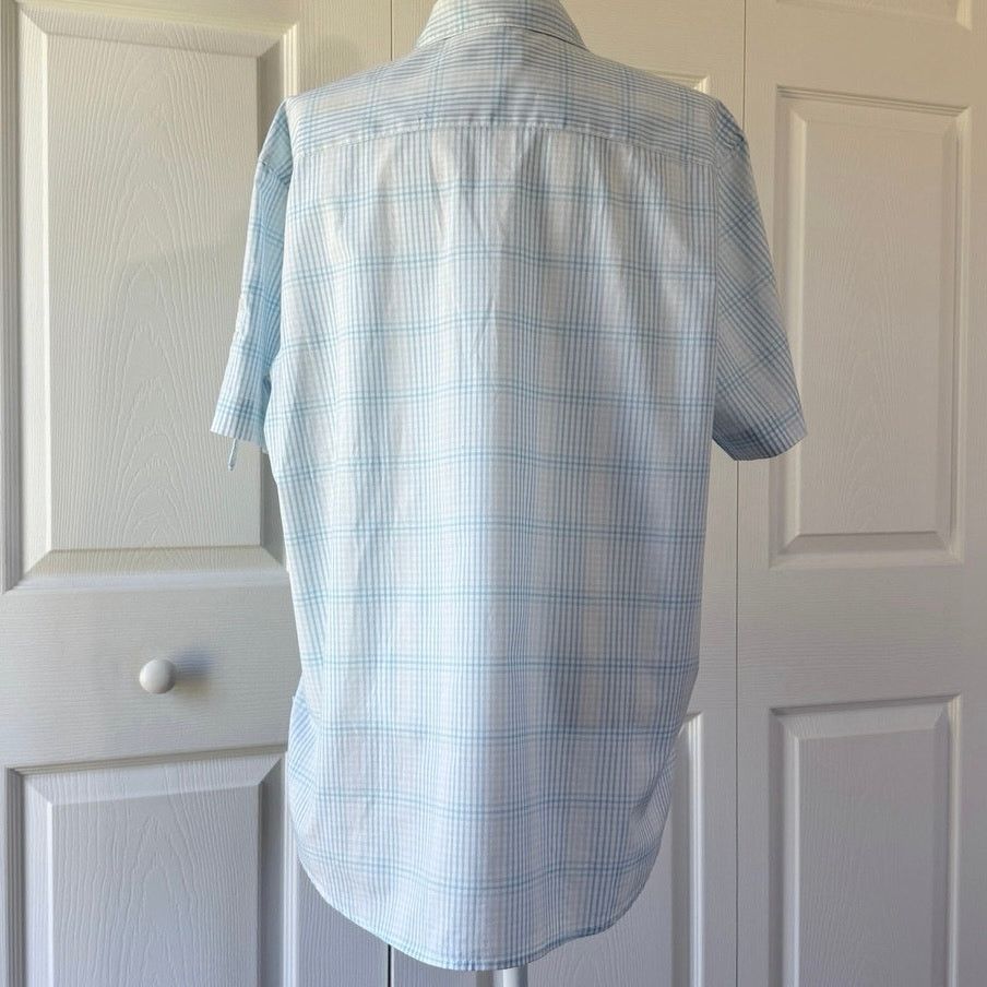 Calvin Klein Calvin Klein men’s XL short sleeve cotton button up shirt Size US XL / EU 56 / 4 - 2 Thumbnail
