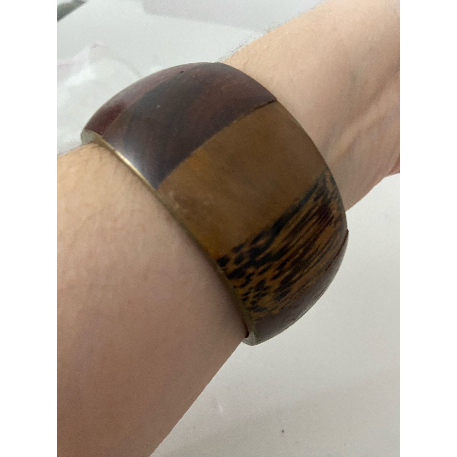 Other Chunky wooden bangle bracelet Size ONE SIZE - 5 Thumbnail