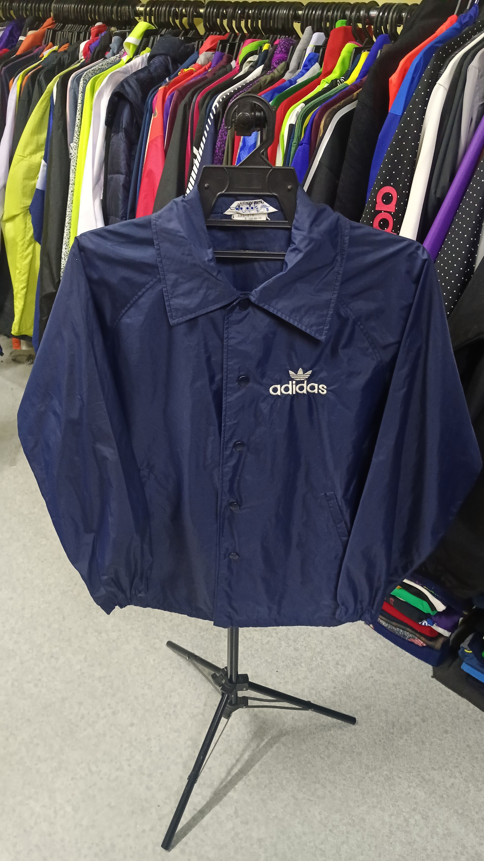 Adidas × Vintage Vintage Adidas Coach Jacket Windbreaker Size US S / EU 44-46 / 1 - 1 Thumbnail