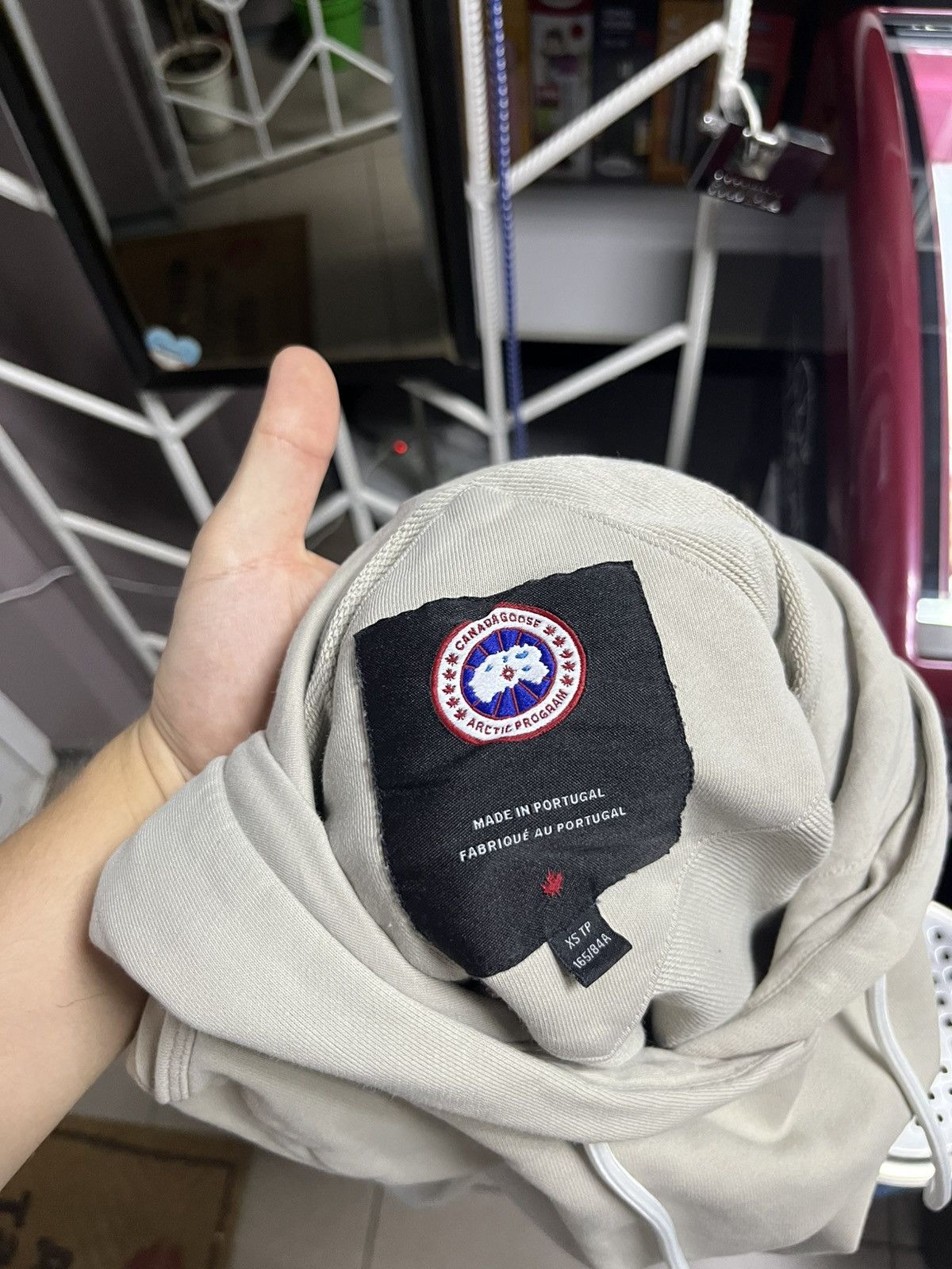 Canada Goose Canada Goose Beige Hoodie Size US XS / EU 42 / 0 - 8 Thumbnail
