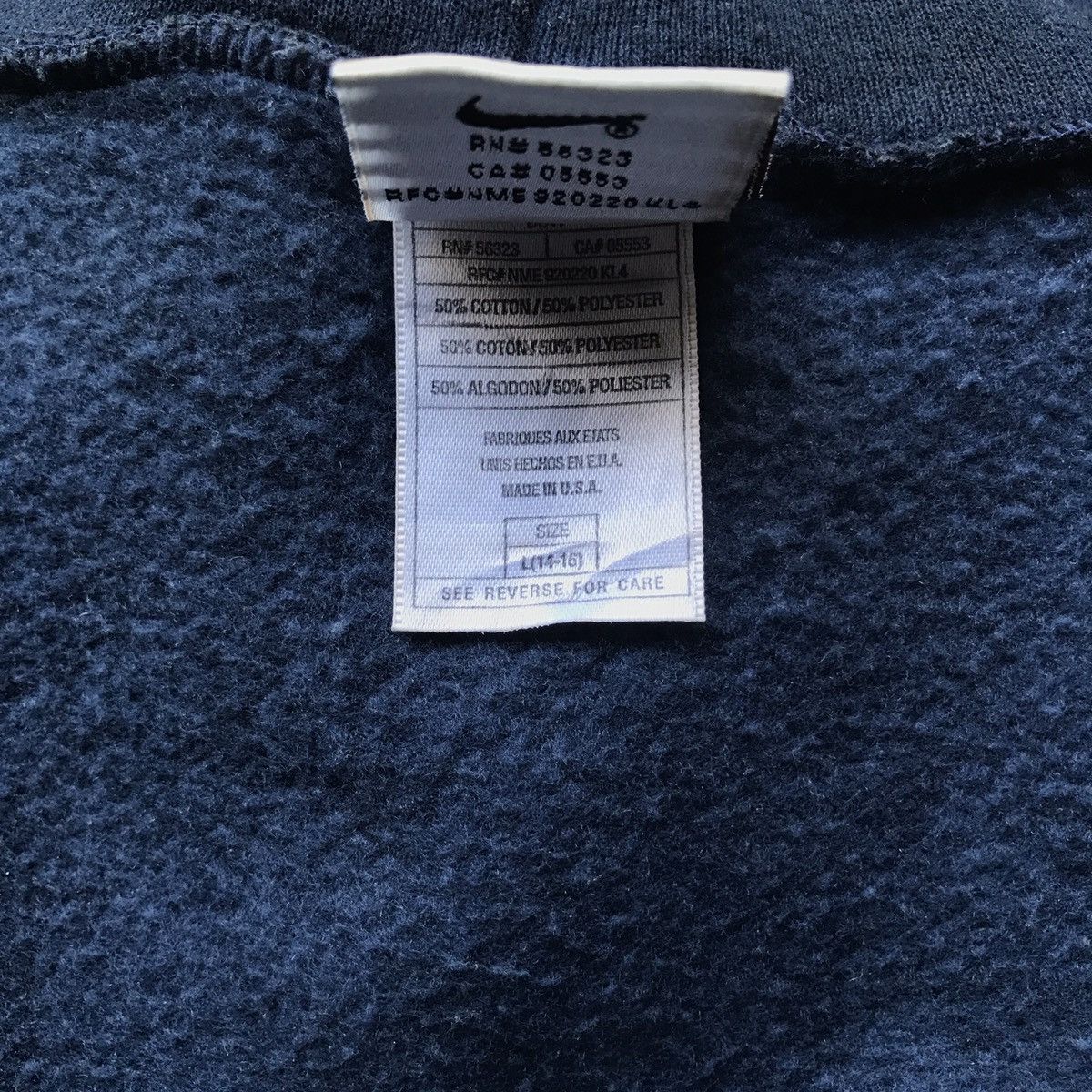 Nike × Vintage 90’s hoodie nike side swoosh Size US M / EU 48-50 / 2 - 3 Thumbnail