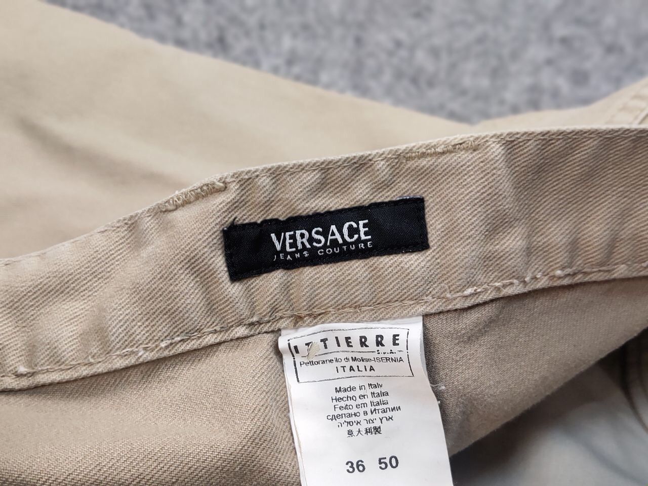 Versace Vintage 90' Versace Jeans Couture Classic Trouser Pants Size US 34 / EU 50 - 16 Thumbnail