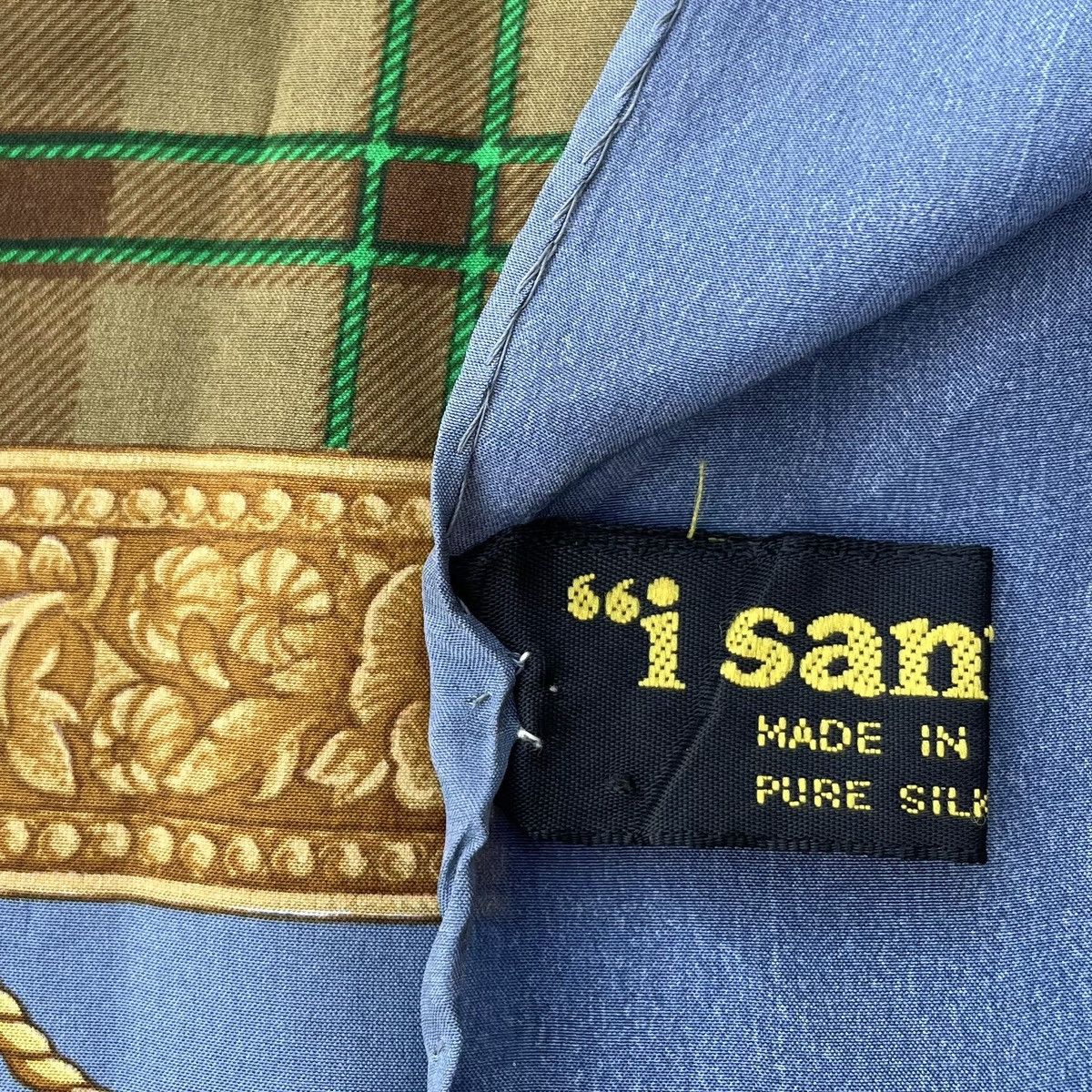 Designer × La Milano " i santi" Milano Silk Scarf Size ONE SIZE - 13 Thumbnail