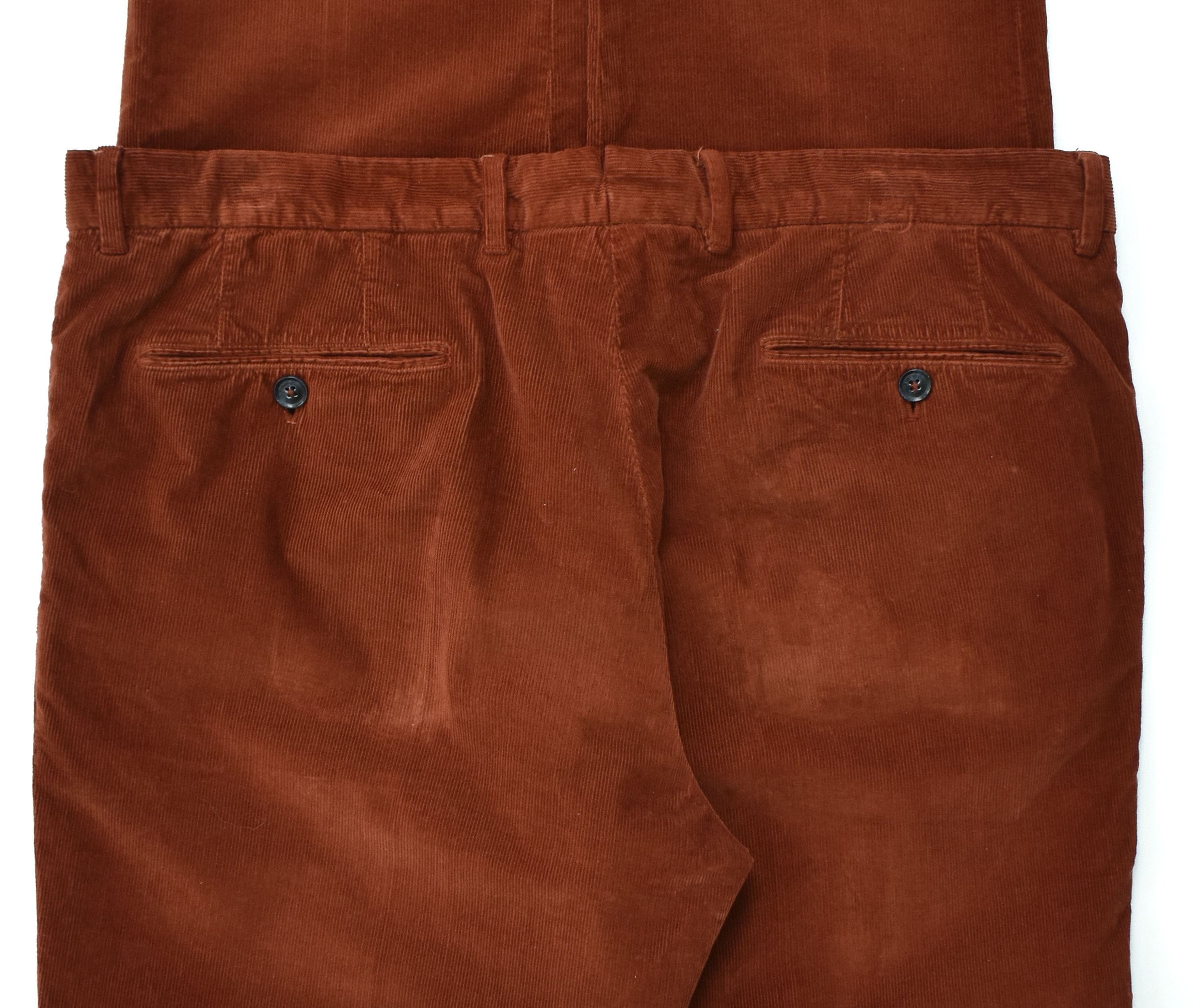 Ermenegildo Zegna ERMENEGILDO ZEGNA Slim Fit Corduroy Pants Cotton Size US 38 / EU 54 - 8 Thumbnail