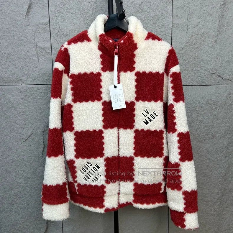 Louis Vuitton Louis Vuitton Nigo co-branded white and red checkerboard p Size US L / EU 52-54 / 3 - 1 Thumbnail