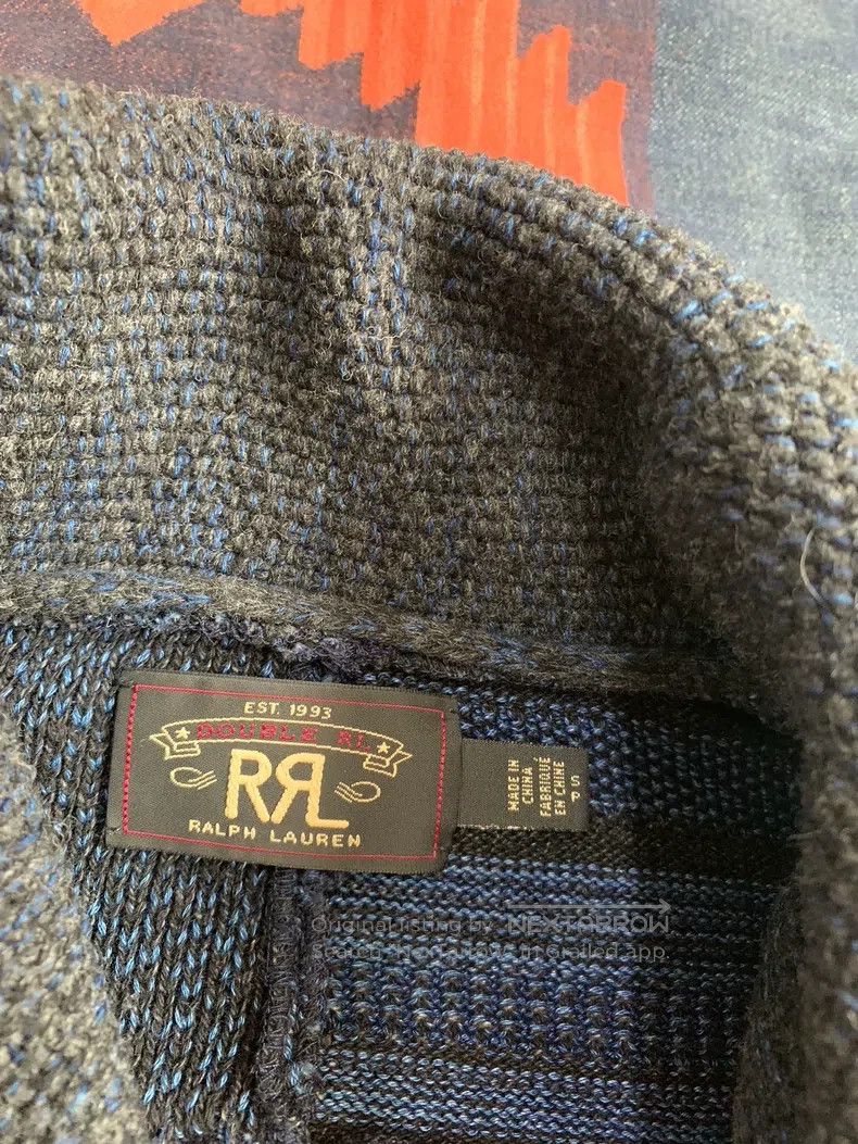 RRL Ralph Lauren RRL Ralph Lauren Indigo hundred fabric wool-mixed thick co Size US S / EU 44-46 / 1 - 7 Thumbnail