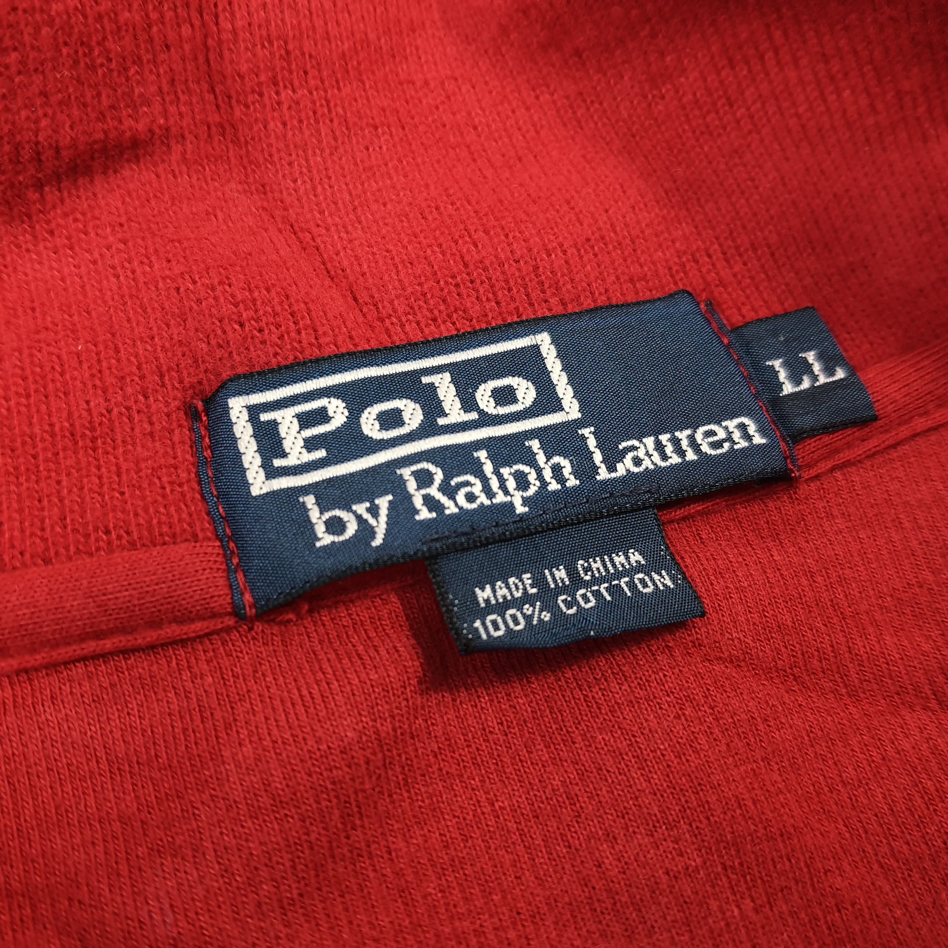 Vintage Polo Ralph Lauren Corduroy FullZip Sweatshirt C275N1