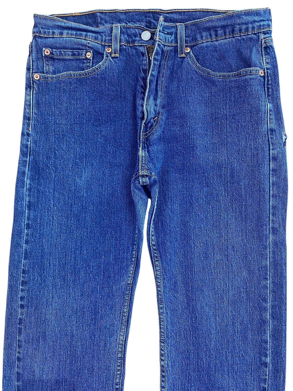 Levi's Levi’s 505 Blue Wash Style Straight Cut Jeans Size US 32 / EU 48 - 2 Thumbnail