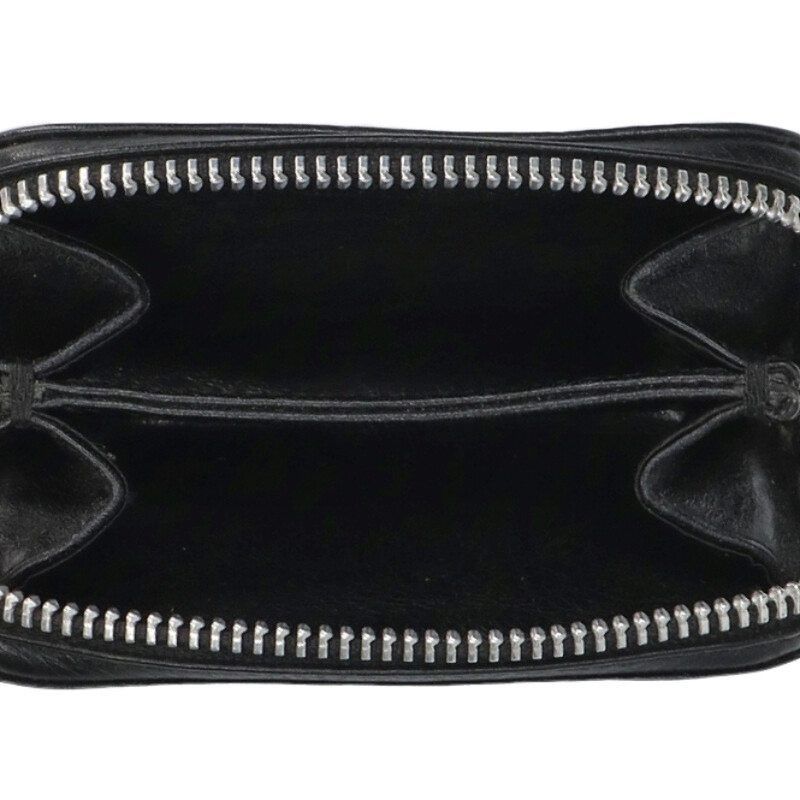 Chrome Hearts Chrome Hearts Dagger Zip Leather Coin Case Size ONE SIZE - 3 Thumbnail