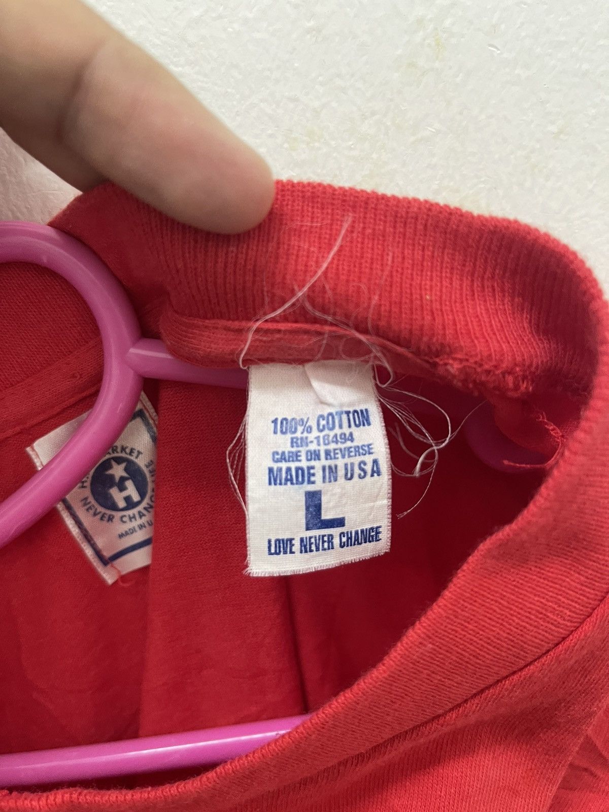 HOLLYWOOD RANCH MARKET Rare Vintage H.R MARKET Made in USA Size US L / EU 52-54 / 3 - 4 Thumbnail