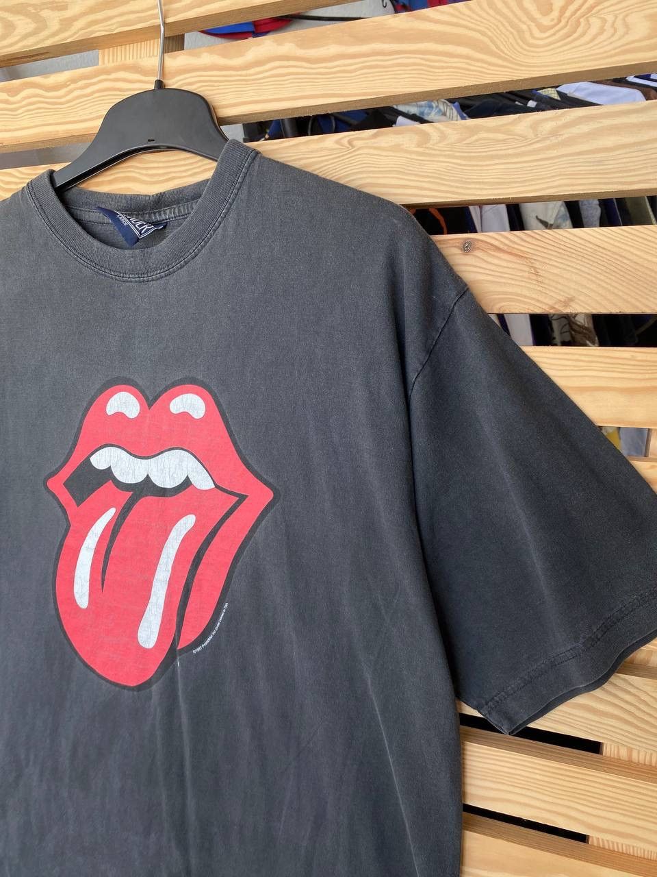 The Rolling Stones Vintage The Rolling Stones 1998 World Tour Big Logo 90s Tee Size US L / EU 52-54 / 3 - 6 Thumbnail