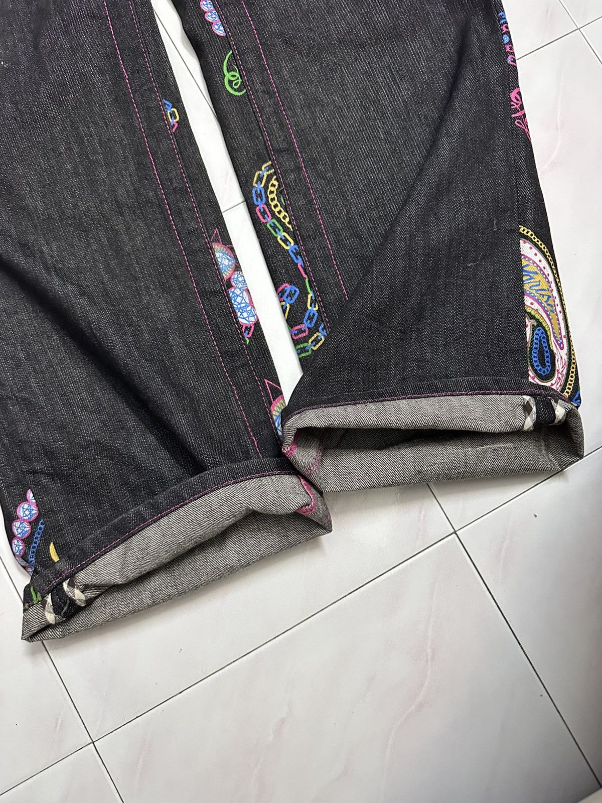 Rick Owens 2000s Parish Baggy Jeans Y2K Goa Lgb Avant Garde Jnco Style Size US 36 / EU 52 - 10 Thumbnail