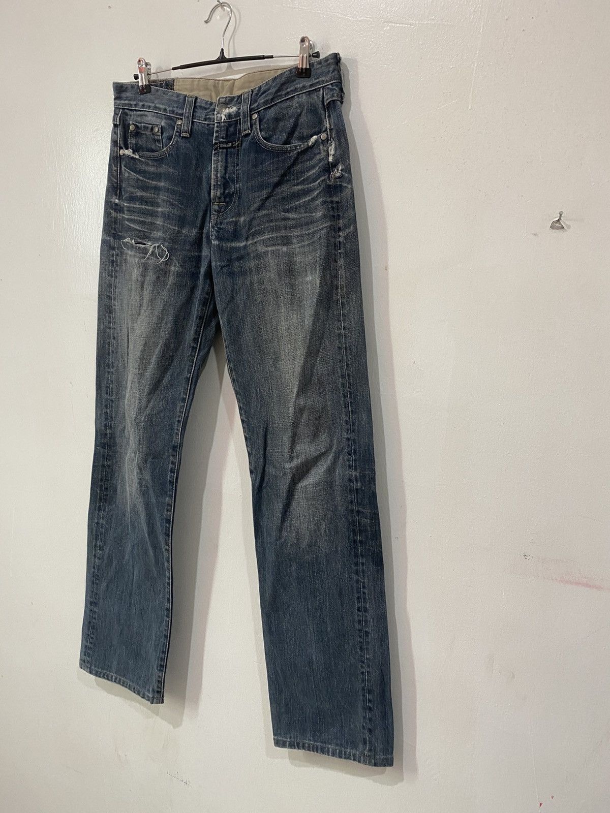 Marithe + Francois Girbaud Marithe Francois Girbaud Jeans Destress Size US 31 - 3 Thumbnail