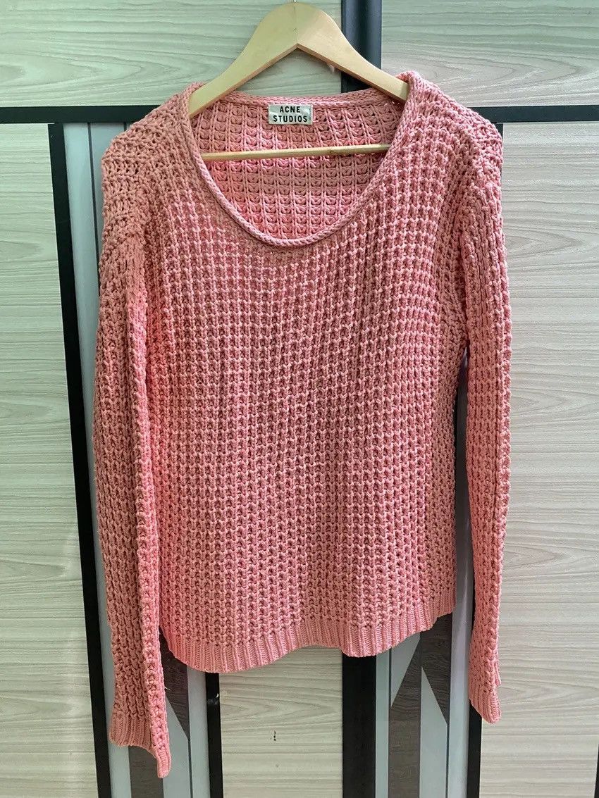 Acne Studios Acne Studios Archive "Sapata So" Chunky Open Knit Sweater Size S / US 4 / IT 40 - 3 Thumbnail
