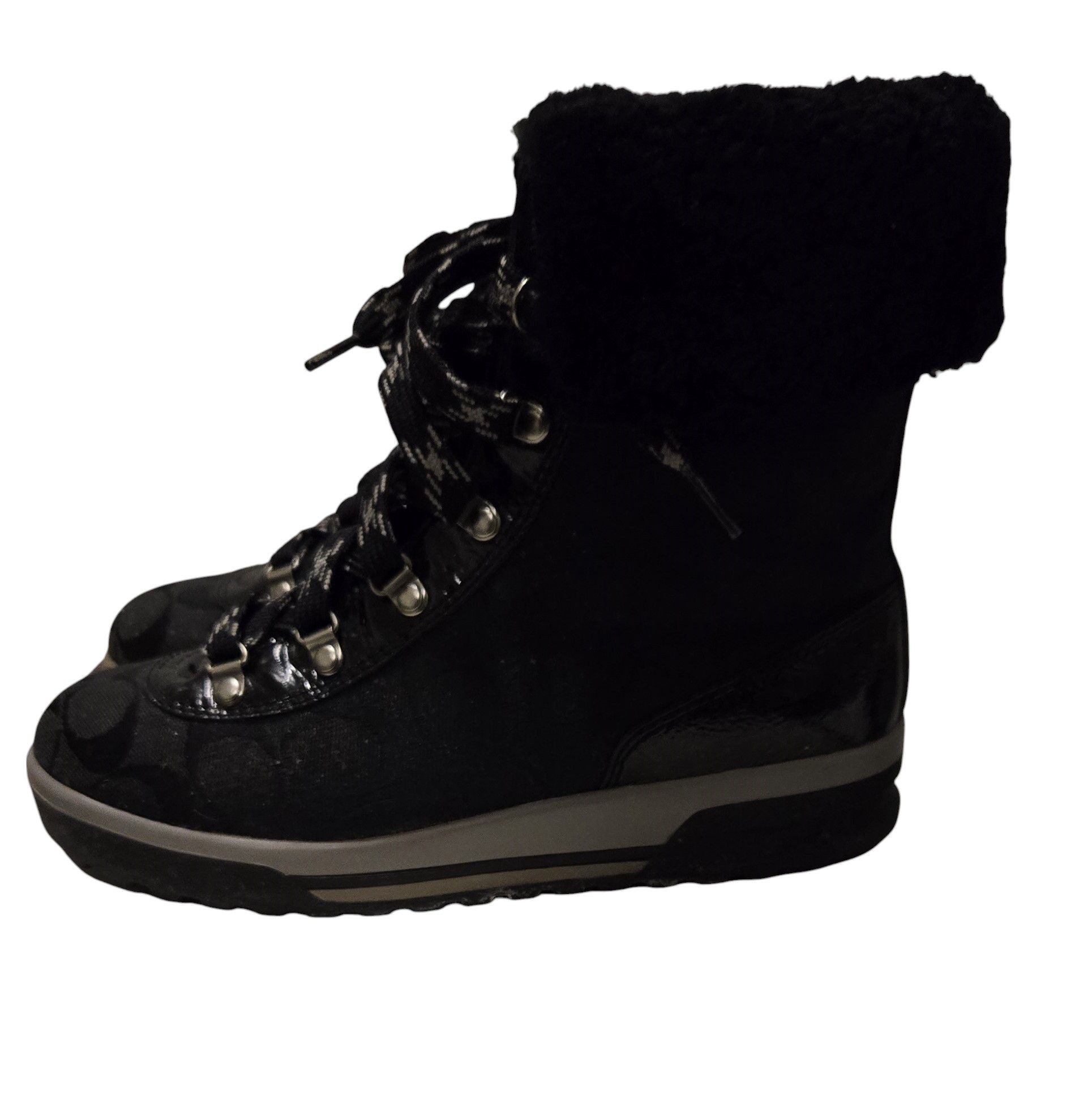 Coach Coach Tailor Boots Faux Fur Size 5M Size US 5 / IT 35 - 5 Thumbnail