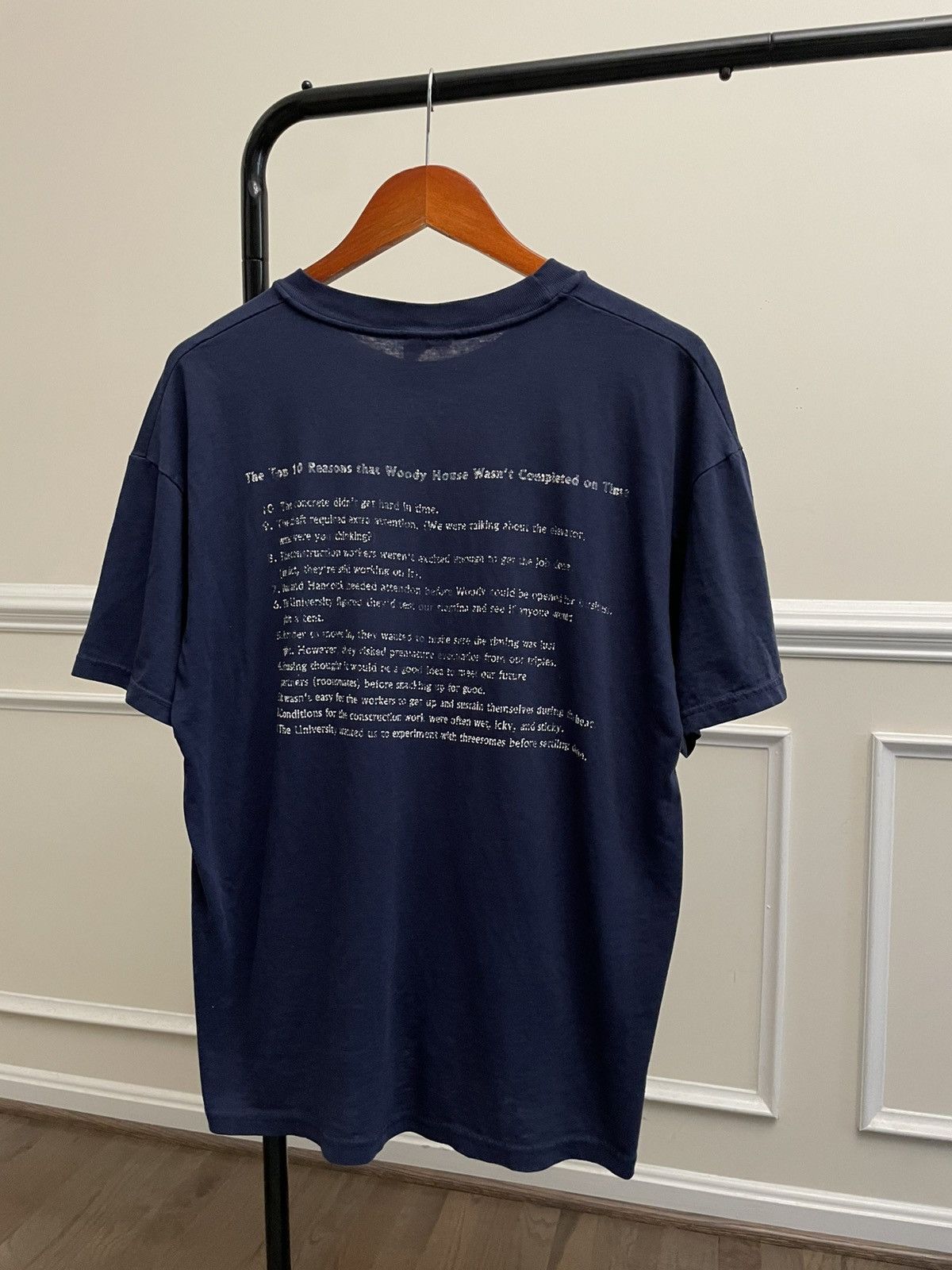Vintage Vintage 90s Y2K University Graphic Tee Unsoundrags Hanes Size US L / EU 52-54 / 3 - 4 Thumbnail