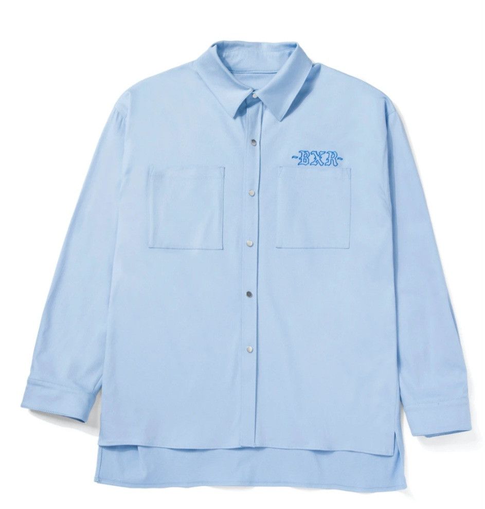 image of Nike Sb Born X Raised Oversized Chambray Button Up, Men's (Size XL)