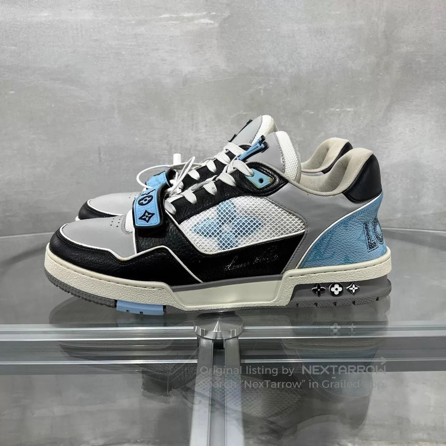 Louis Vuitton Multi Color High Top Sneakers Size 9. Size US 9 / EU 42 - 3 Thumbnail