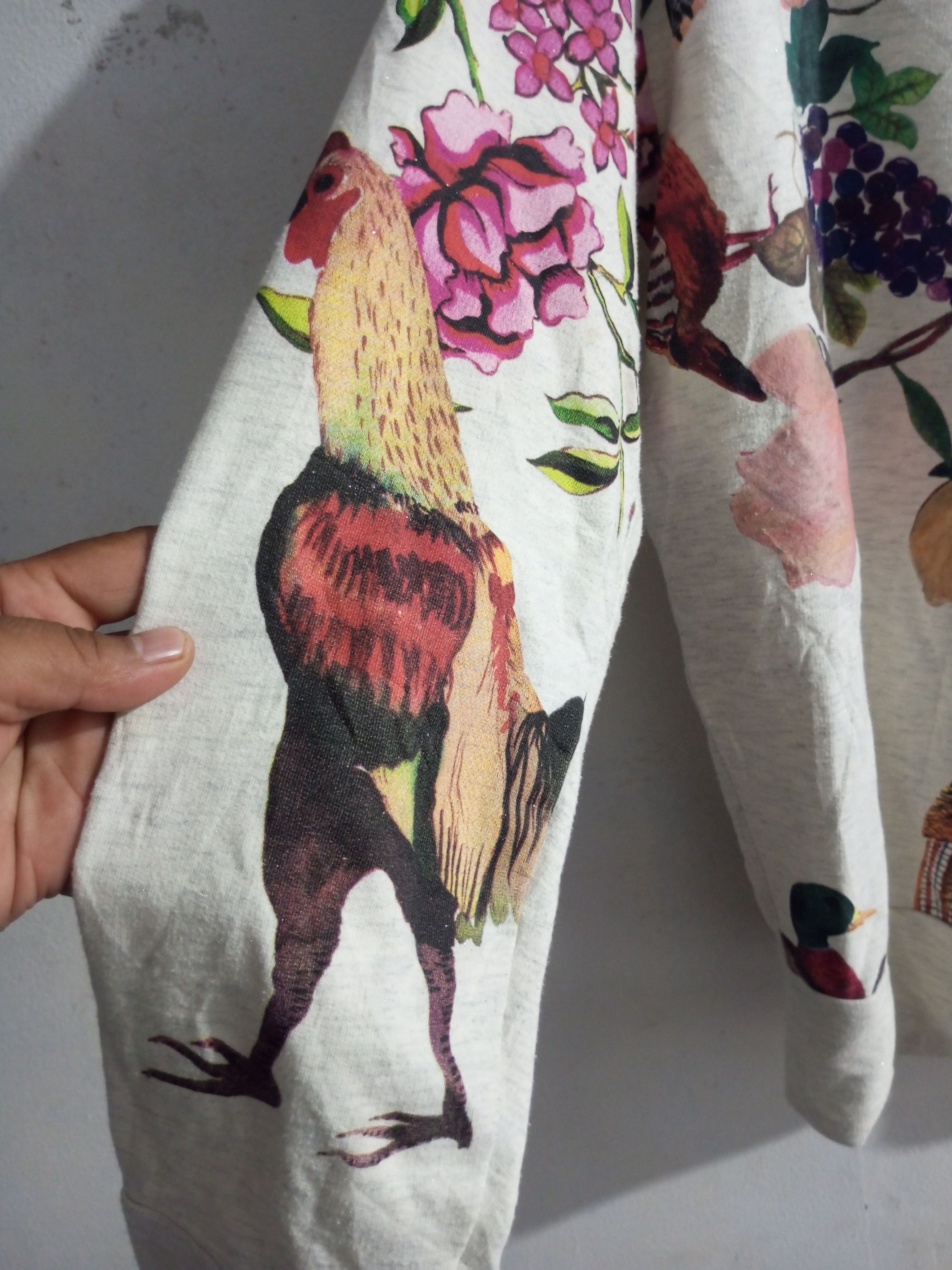 Desigual Vintage desigual Poultry glitter hoodie Size M / US 6-8 / IT 42-44 - 5 Thumbnail
