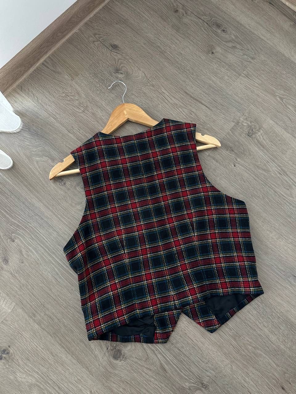 Gap × Vintage Vintage Gap Flannel Wool Waistcoat Vest Size M / US 6-8 / IT 42-44 - 11 Thumbnail