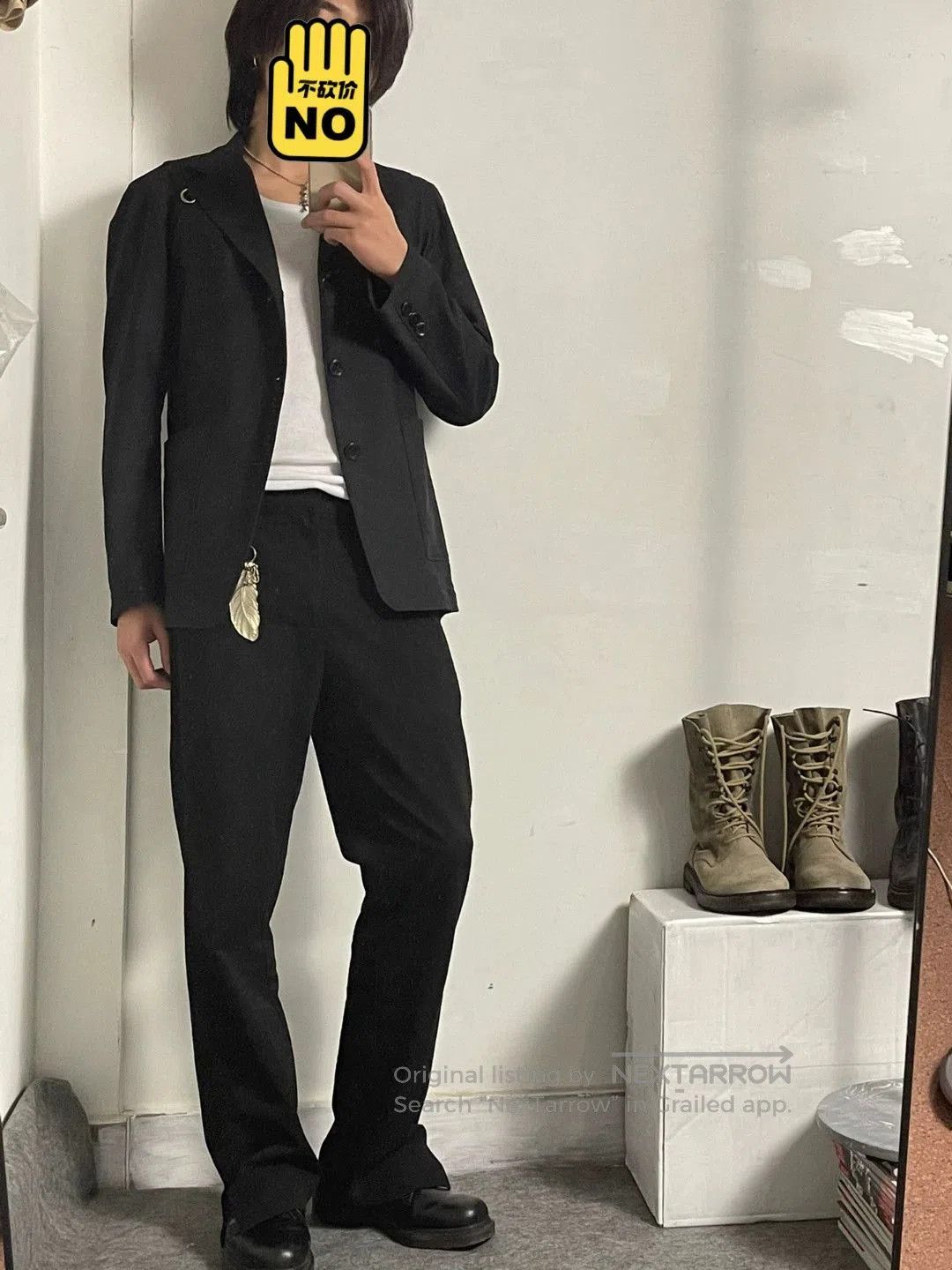 Jean Paul Gaultier Jean Paul Gaultier Ring Buckle Suit. Size US S / EU 44-46 / 1 - 2 Thumbnail