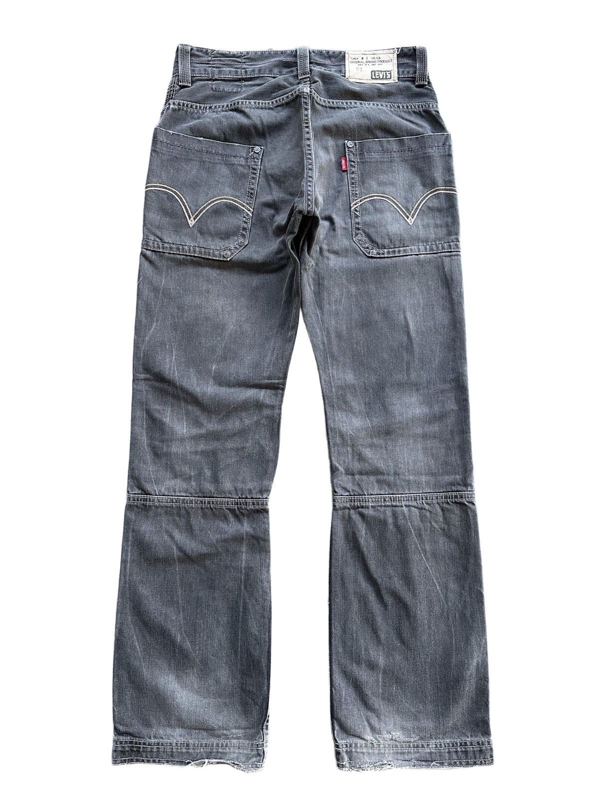 Levi's Levis Grey Denim Jeans Lot 331-1155 Size US 30 / EU 46 - 5 Thumbnail