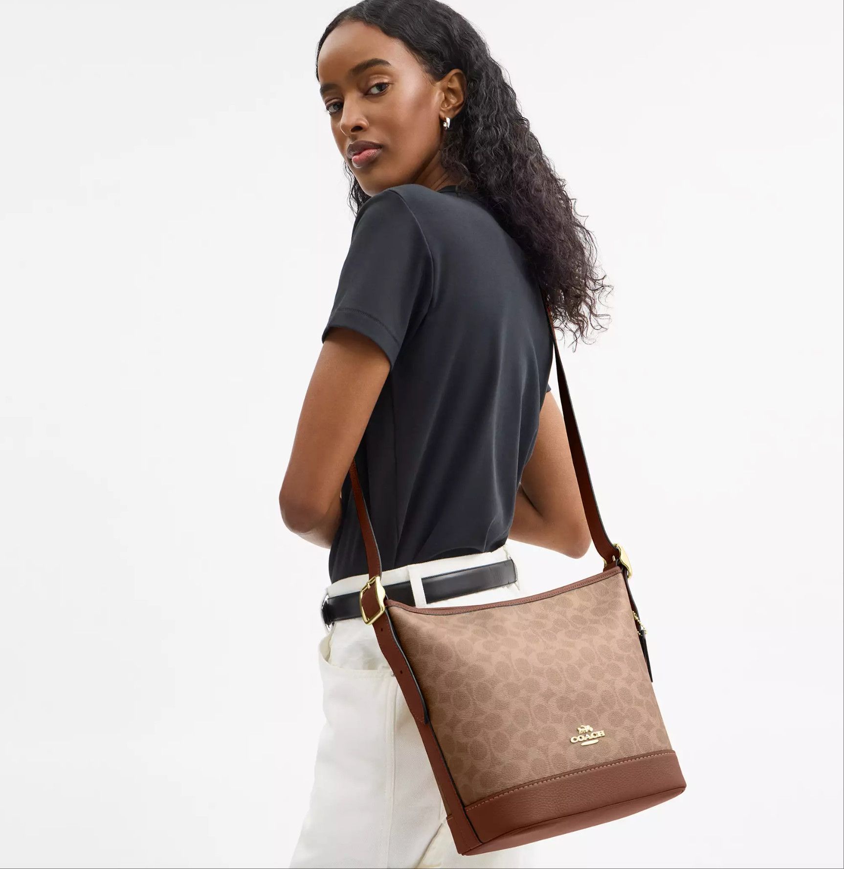 Coach Jude Duffle Bag In Signature Canvas CBH20 Size ONE SIZE - 12 Thumbnail