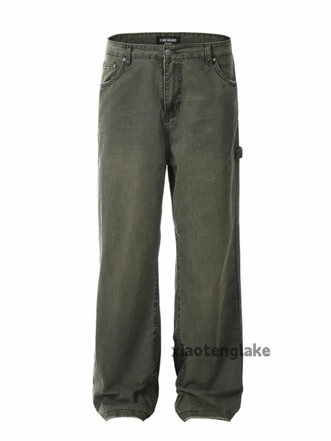 Jean × Vintage washed faded loose baggy workwear carpenter jeans Size US 30 / EU 46 - 3 Thumbnail