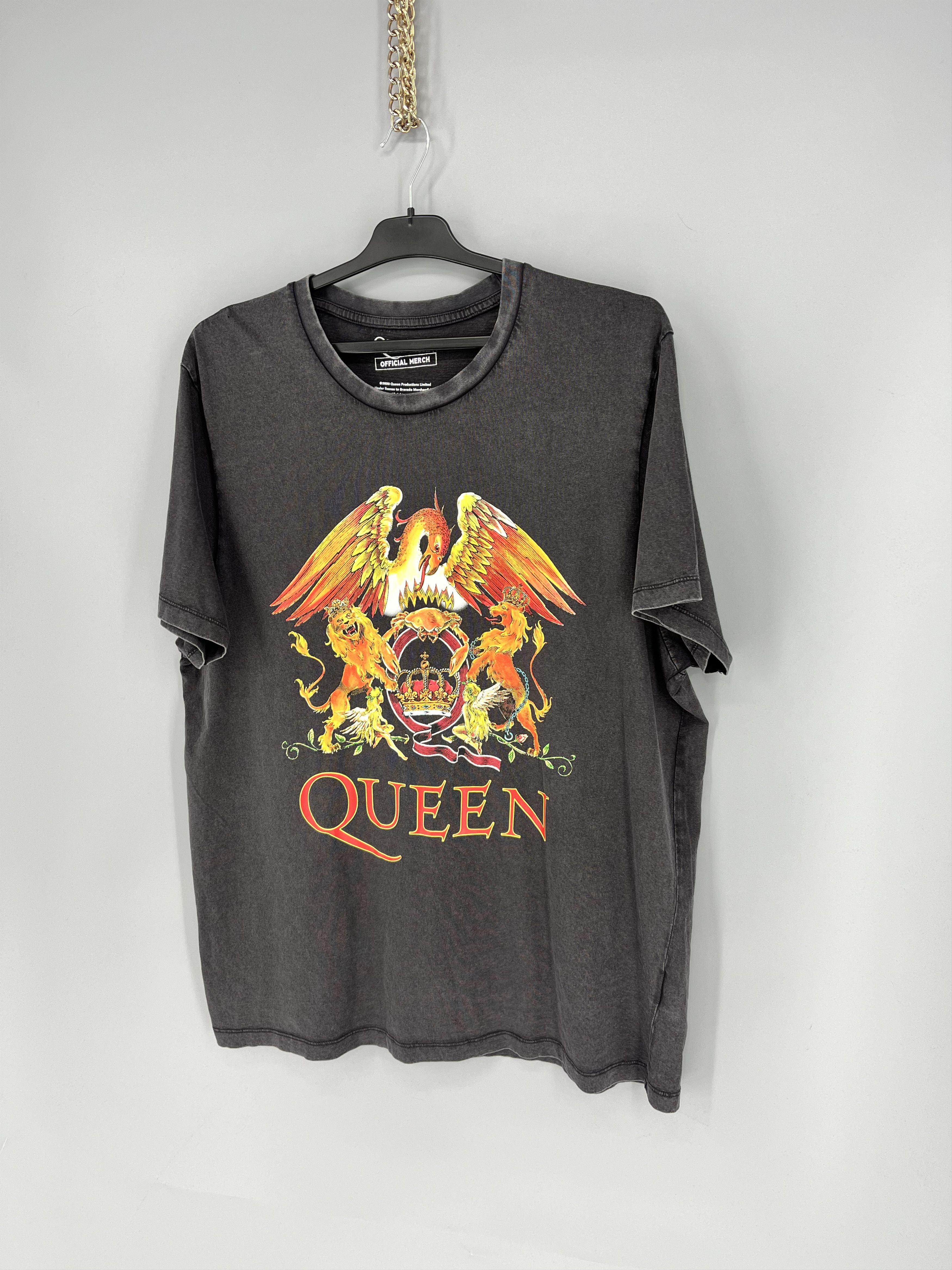 Band Tees Mens Vintage QUEEN T Shirt Rock Band Tee Size US L / EU 52-54 / 3 - 3 Thumbnail