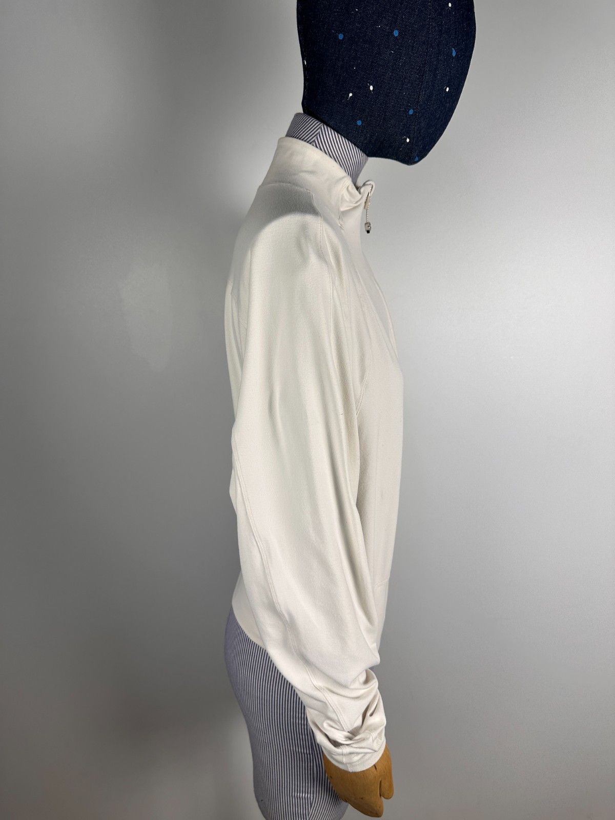 Lululemon Lululemon Half Zip Pullover Womens White Size L Size L / US 10 / IT 46 - 9 Thumbnail