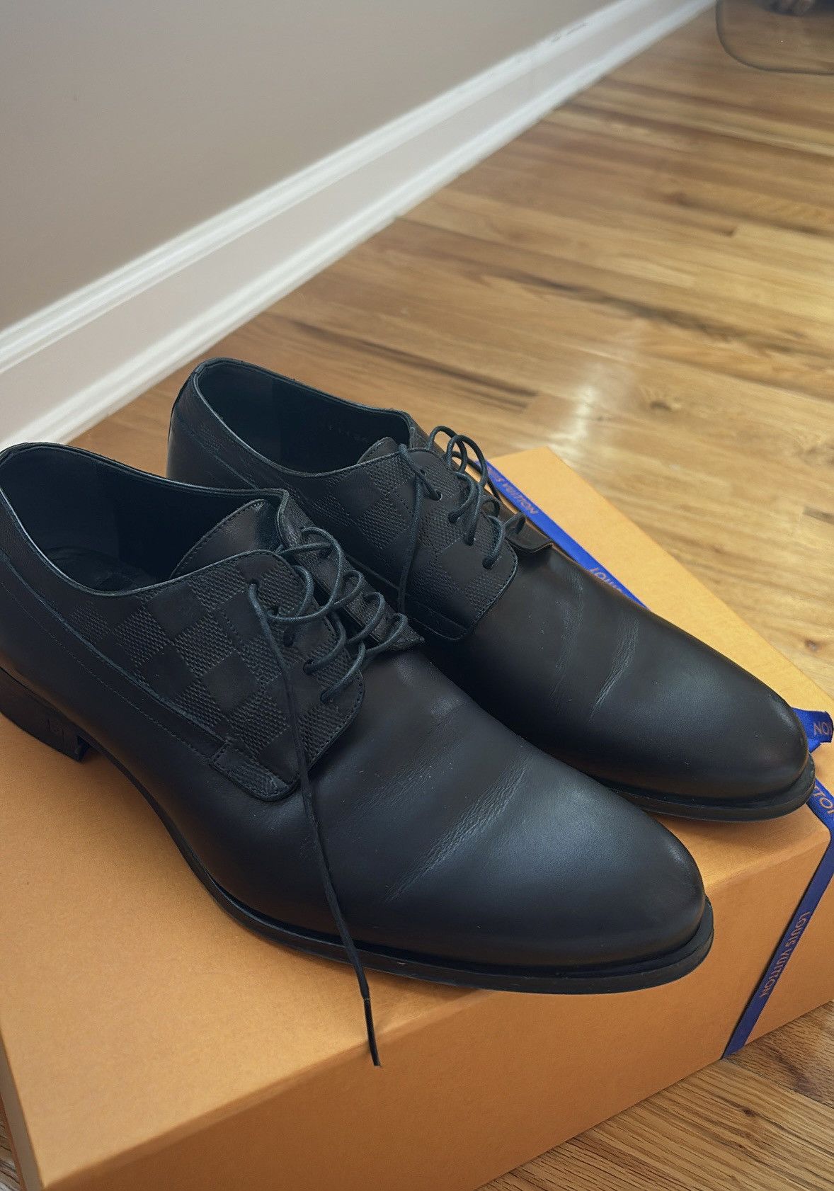 Louis Vuitton Louis Vuitton Haussmann Derby Shoes Size US 7 / EU 40 - 2 Thumbnail