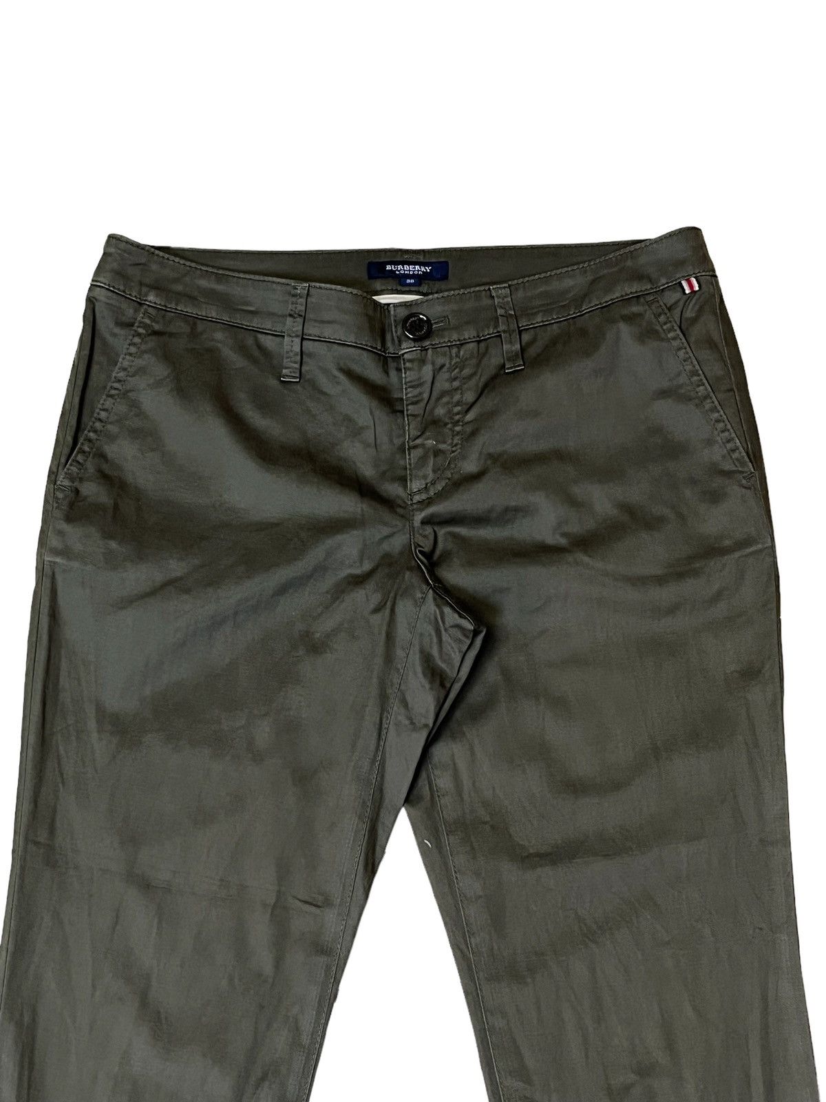 Burberry NICE🔥🔥BURBERRY LOW RISE ANKLE CROPPED PANT Size 31" - 3 Thumbnail