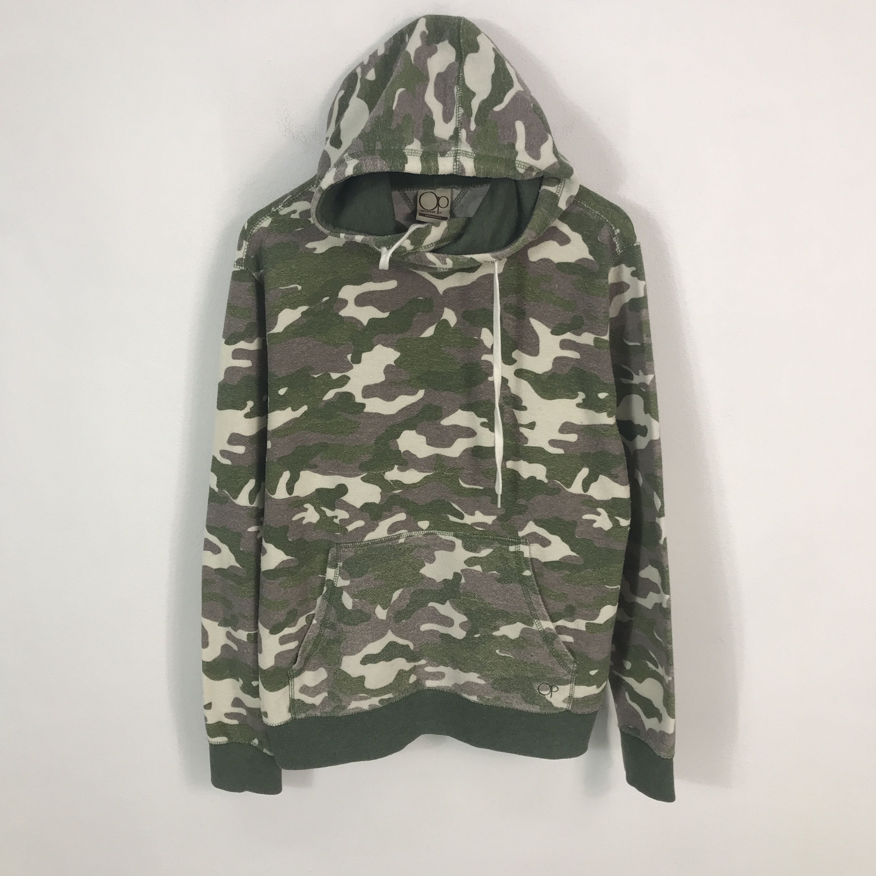Japanese Brand Op sunwear Camo hoodie jacket Size US L / EU 52-54 / 3 - 1 Thumbnail