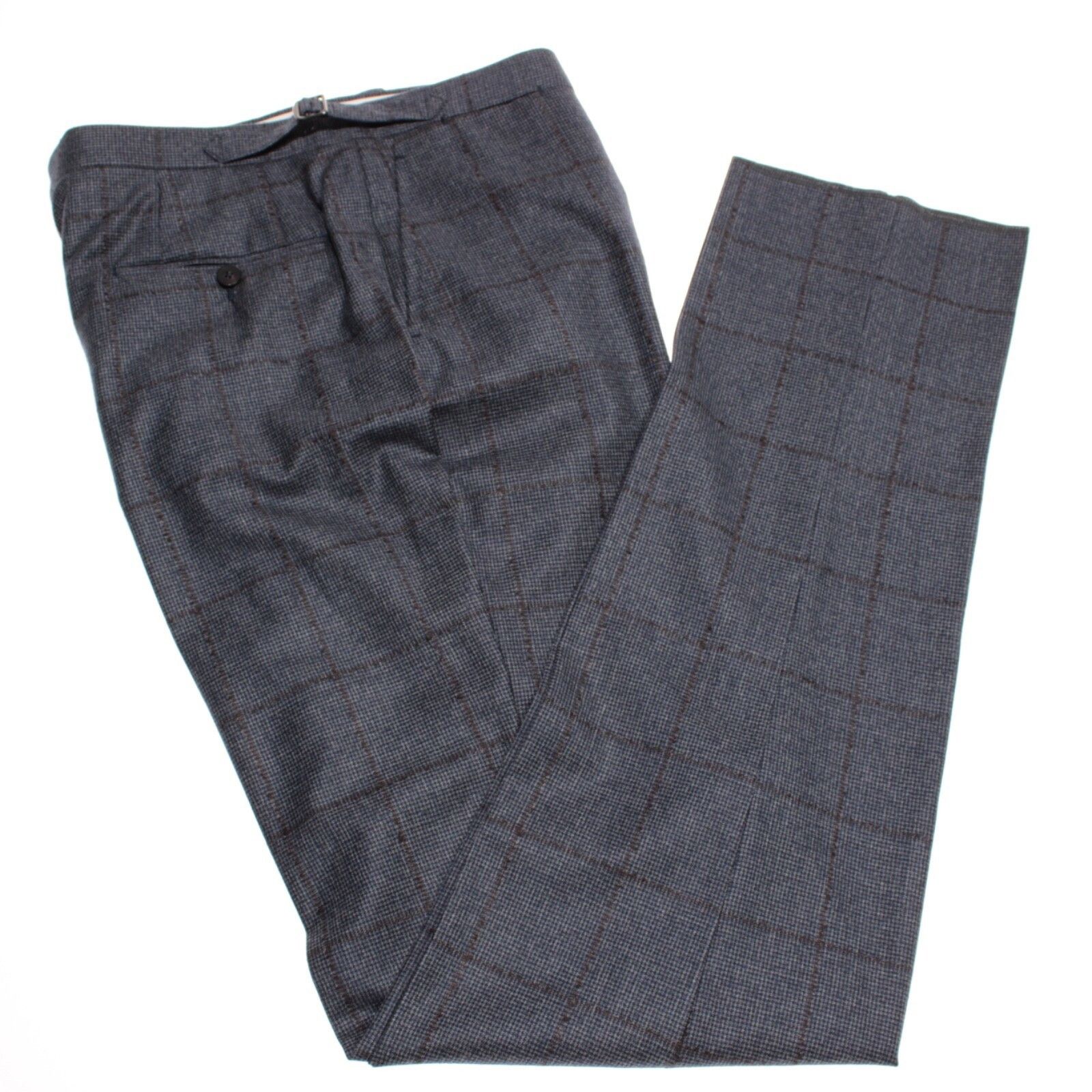 Isaia isaia New with tags Dress Pants Size 34 US In Blue Size US 34 / EU 50 - 2 Thumbnail