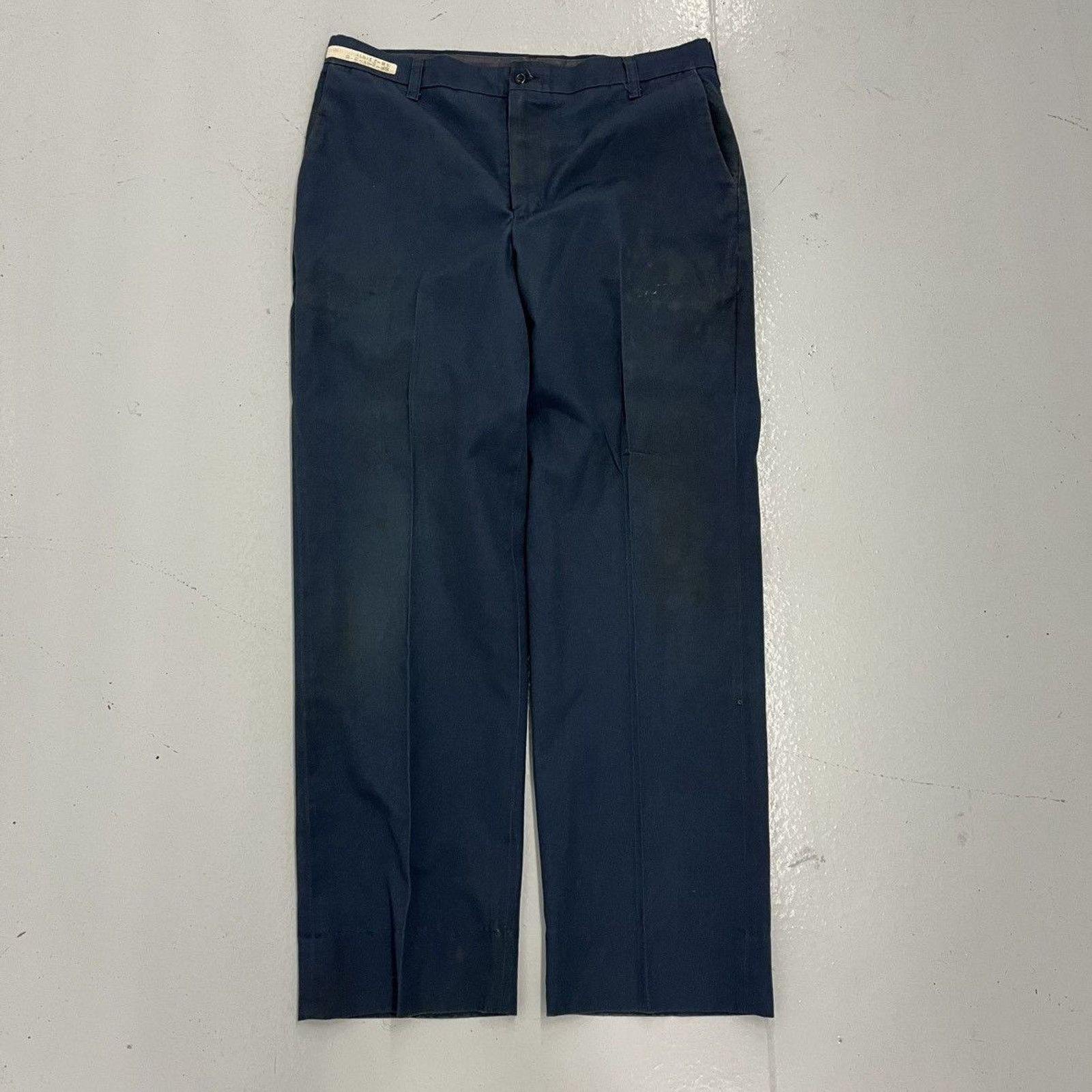 Other Vintage 70s Red Kap Navy Canvas Workwear Chinos 36x30 Size US 36 / EU 52 - 1 Thumbnail